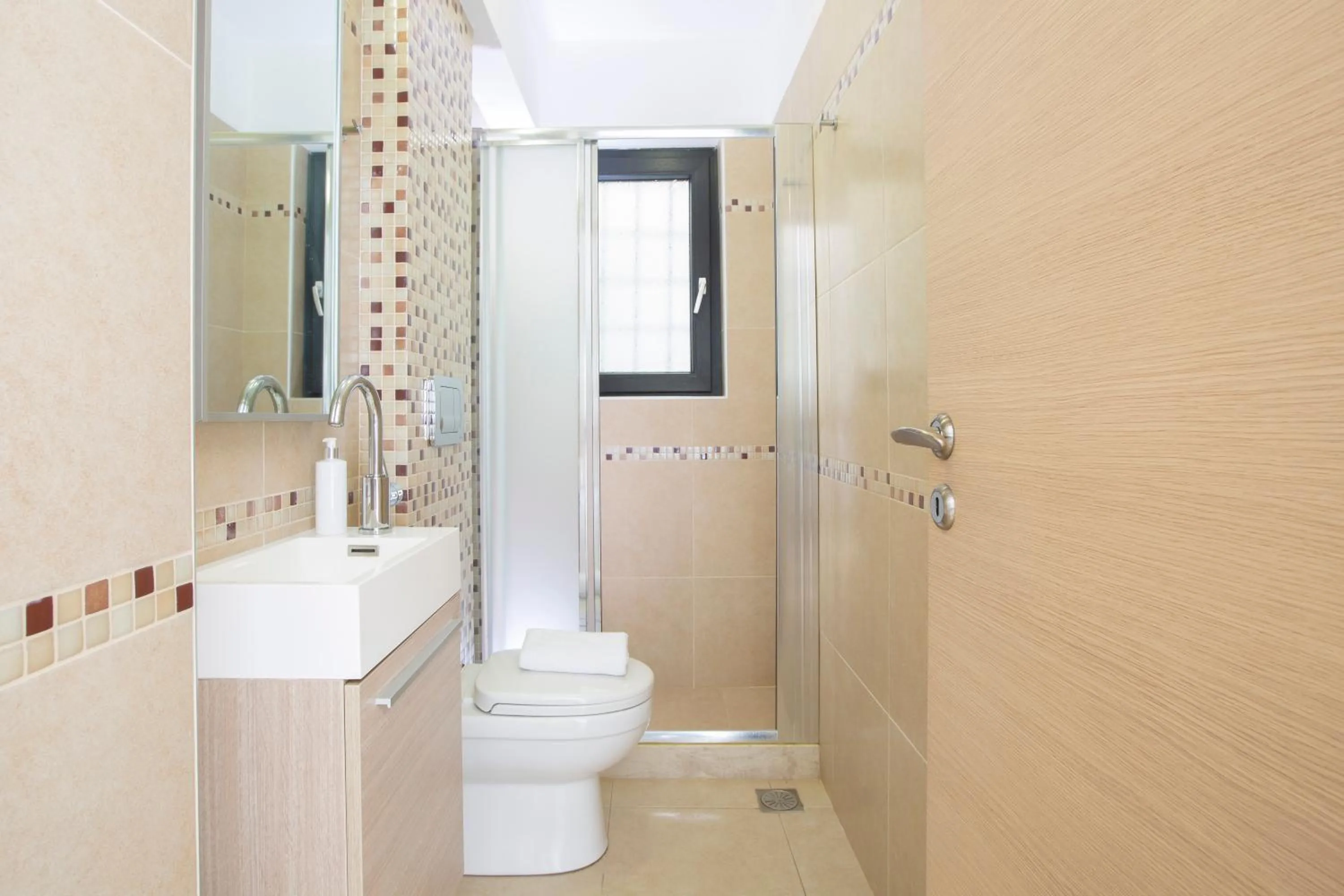 Shower in Agni Suites