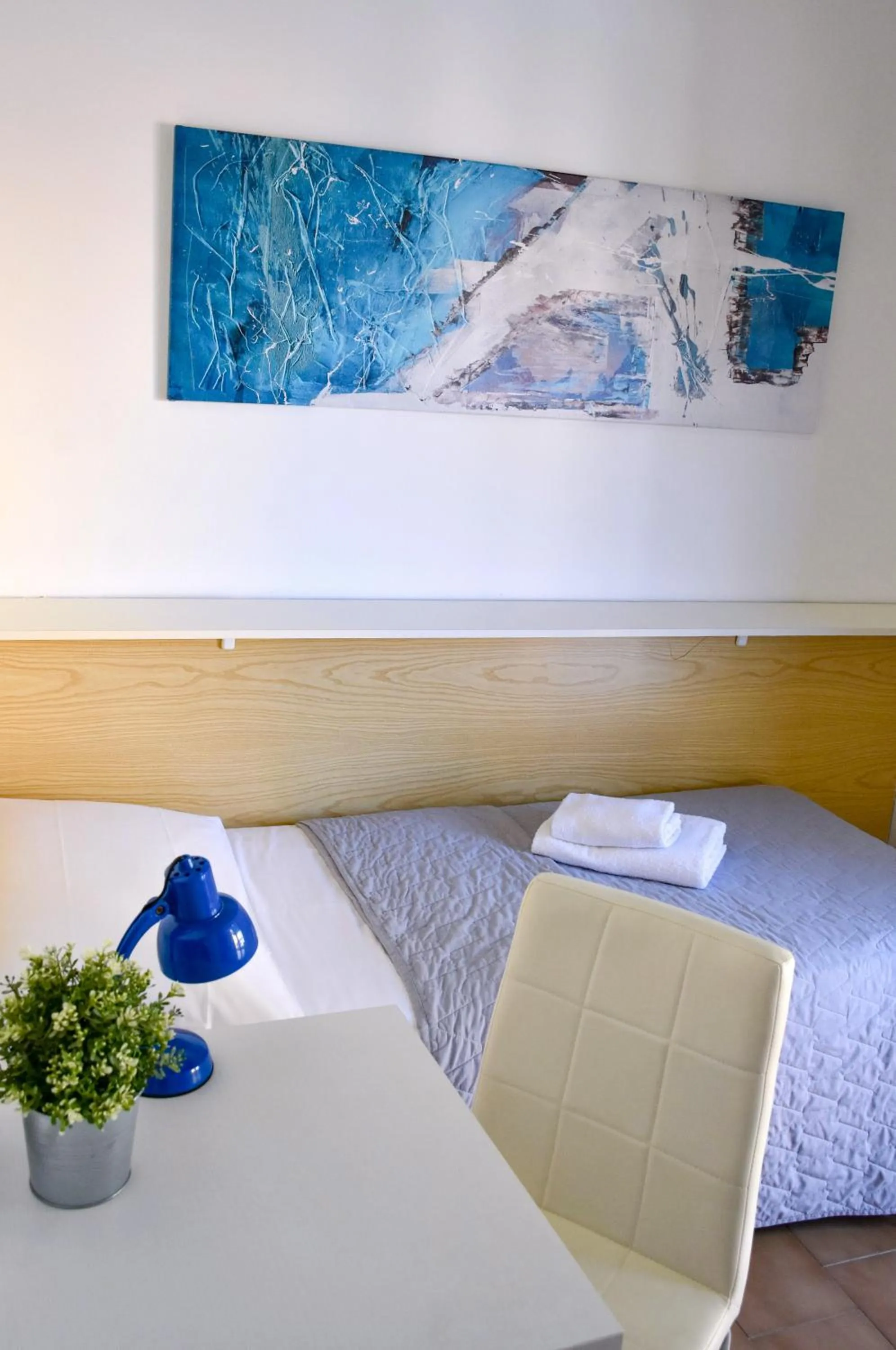 Bed in Hotel Umberto