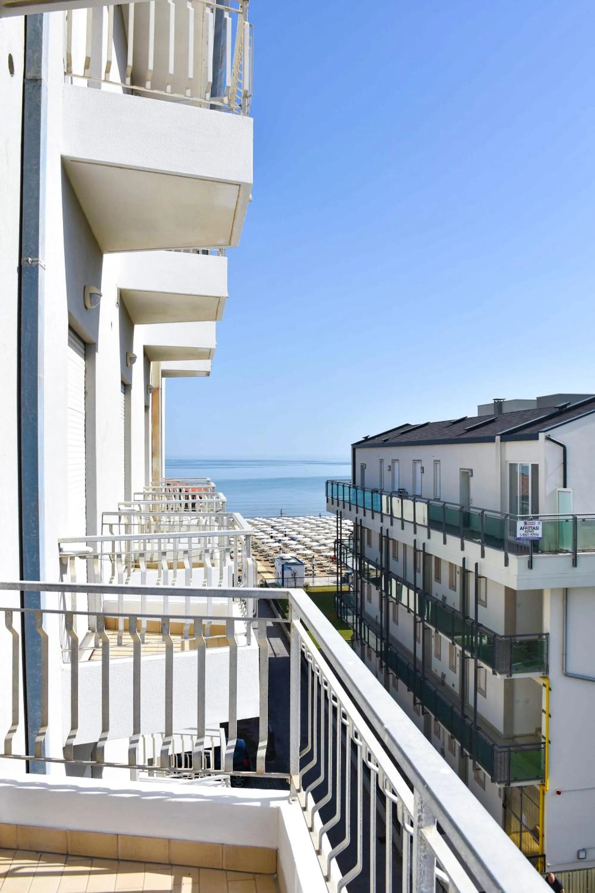Balcony/Terrace in Hotel Umberto