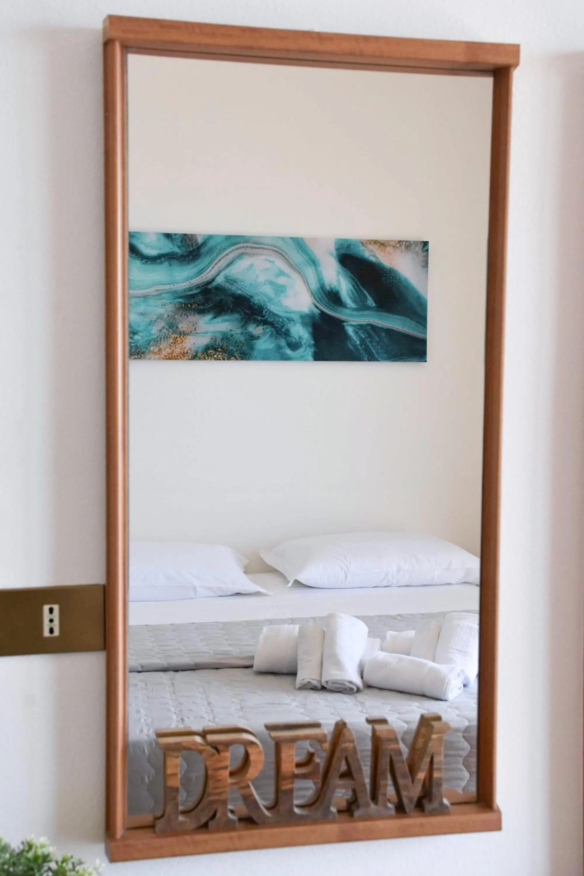 Bed in Hotel Umberto