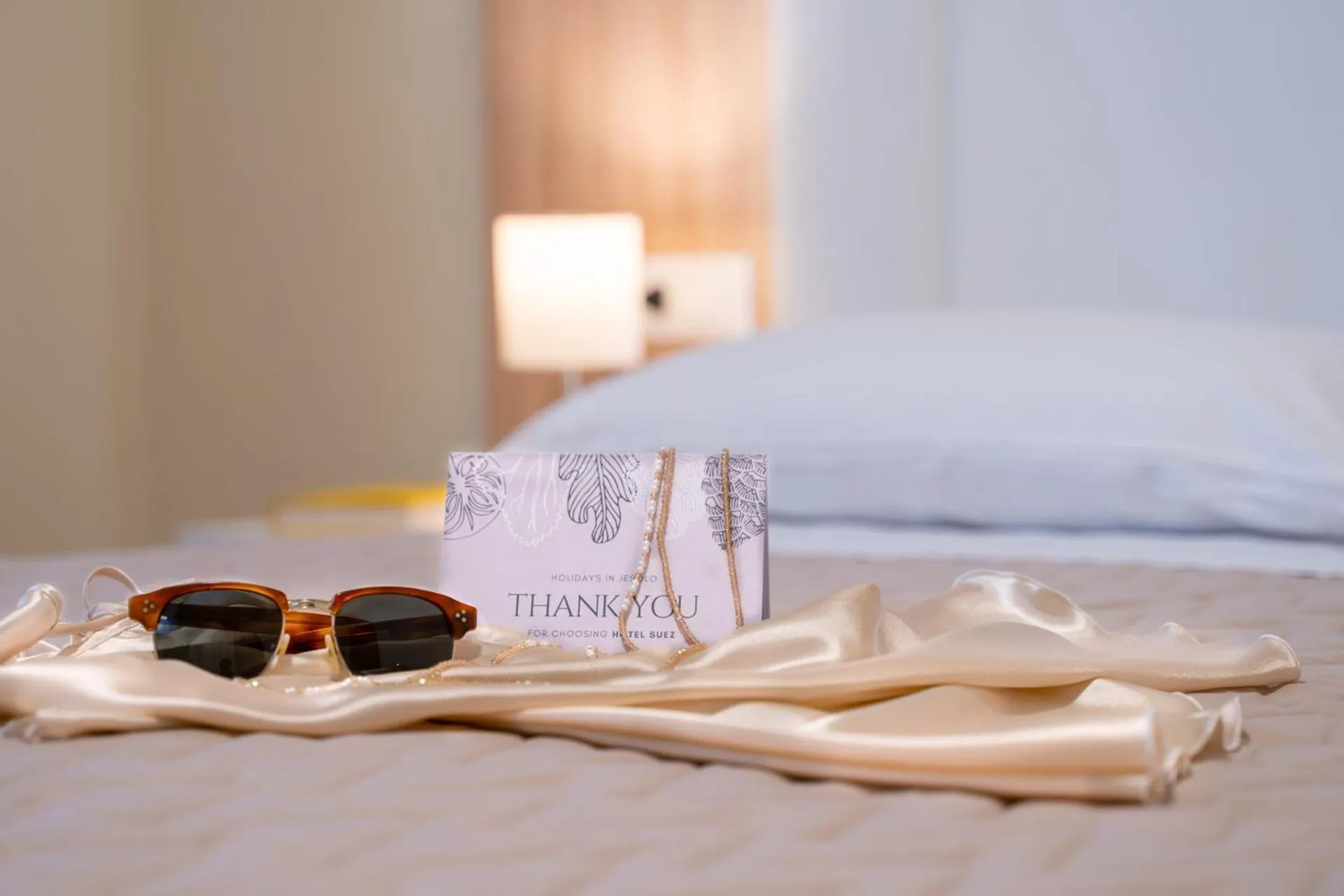 Decorative detail, Bed in Hotel Suez