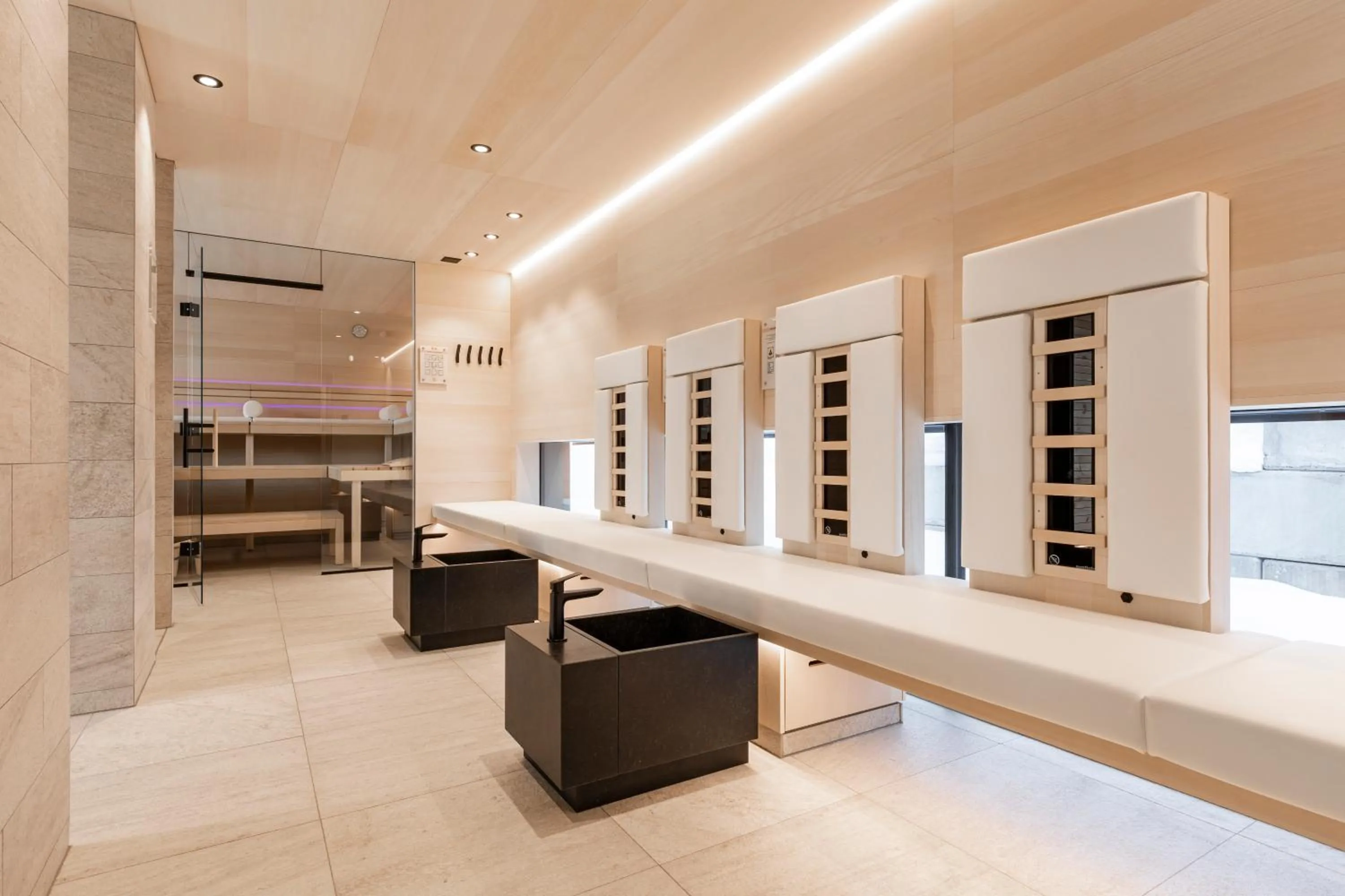 Sauna in Hotel Baer & Post Zernez