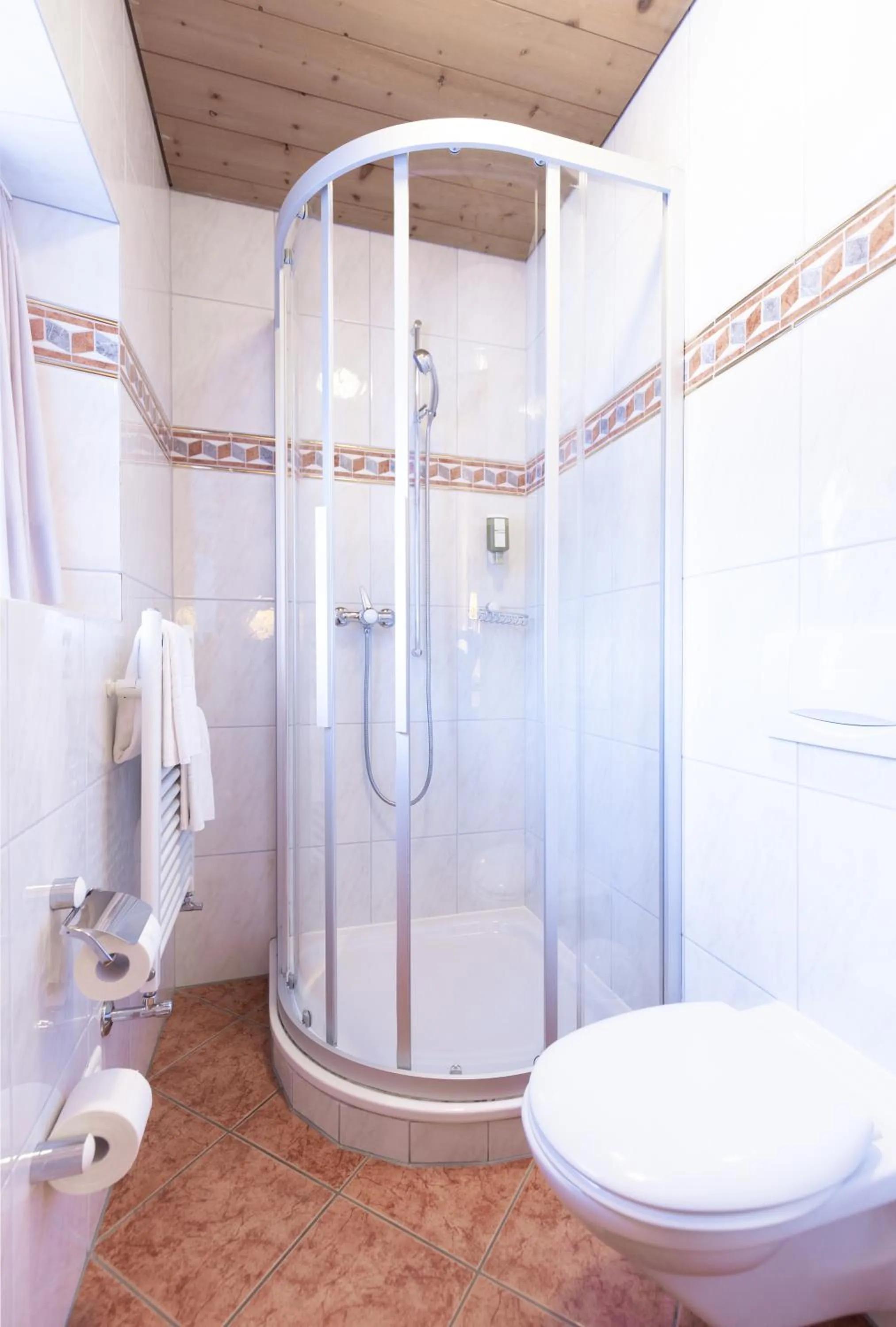 Shower in Hotel Baer & Post Zernez