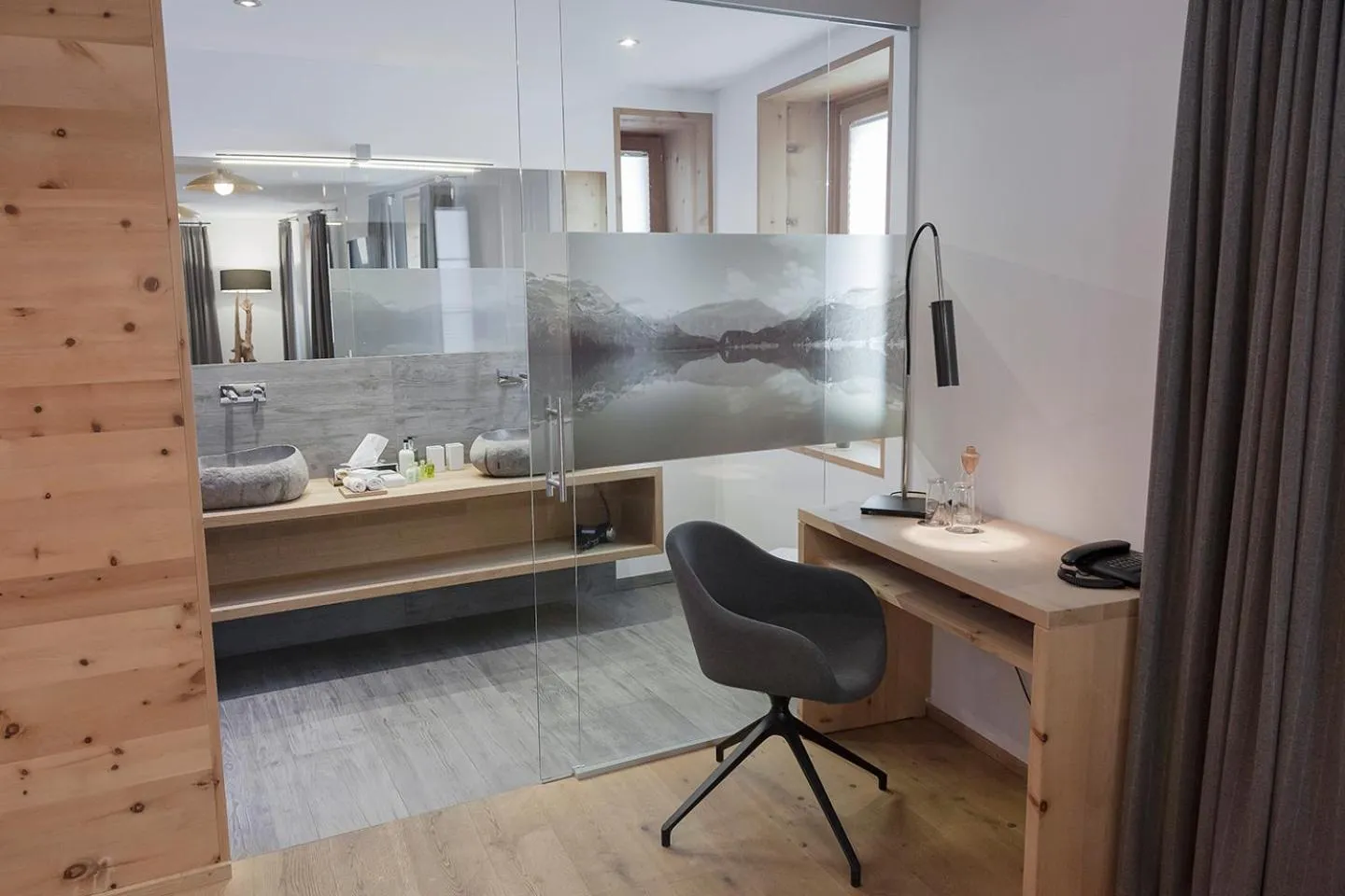 Bathroom in Hotel Baer & Post Zernez