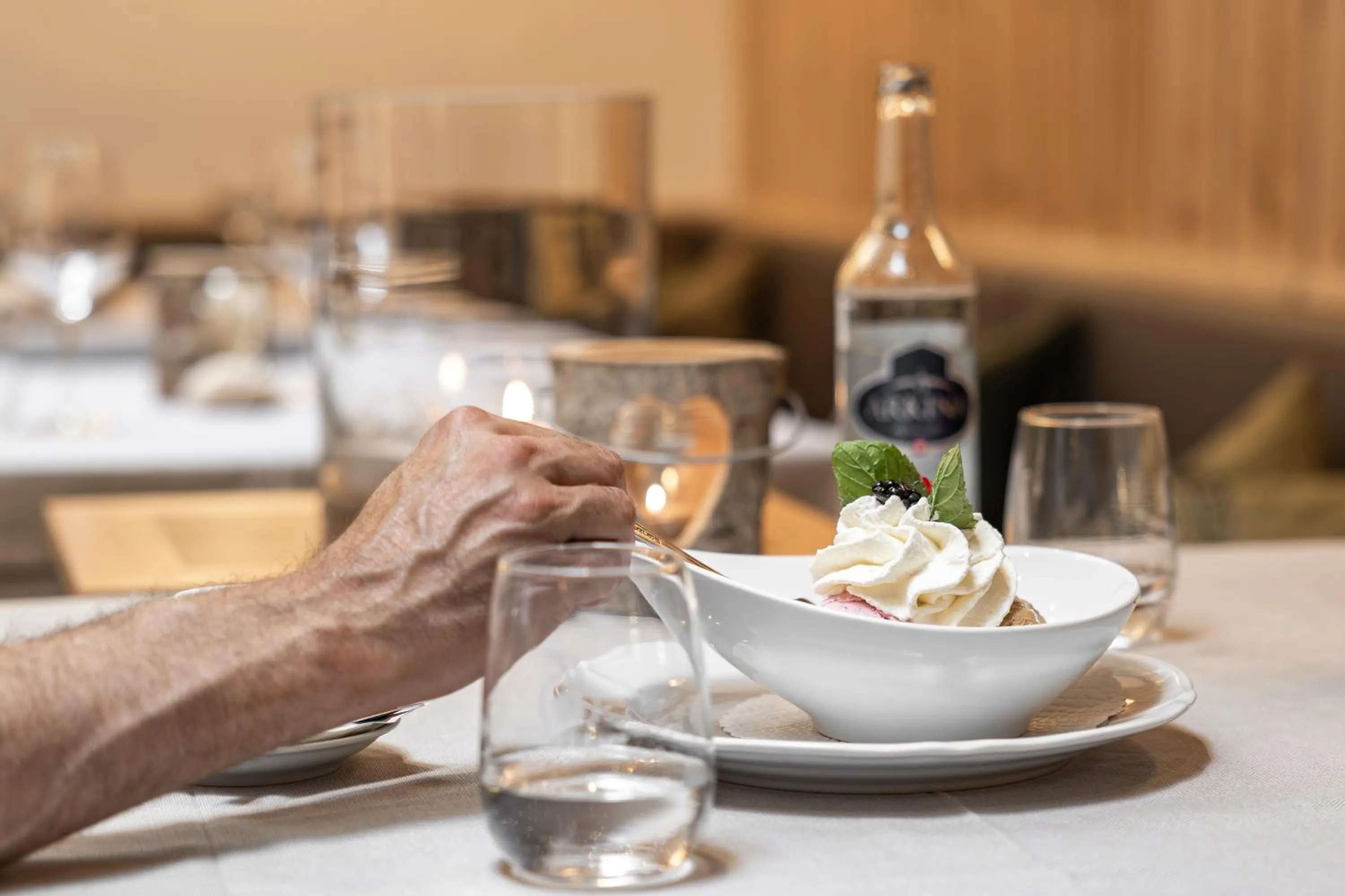 Food and drinks in Hotel Baer & Post Zernez