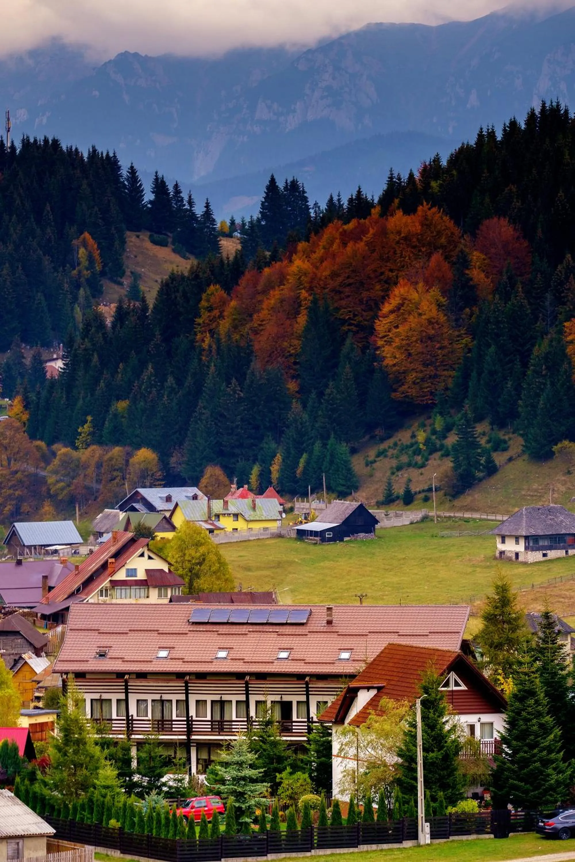 Property building in Casa Muntelui