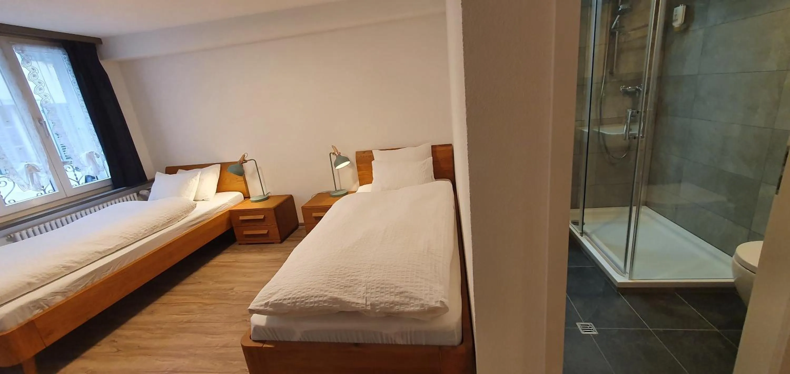 Bed in The Aarburg Hotel & Café