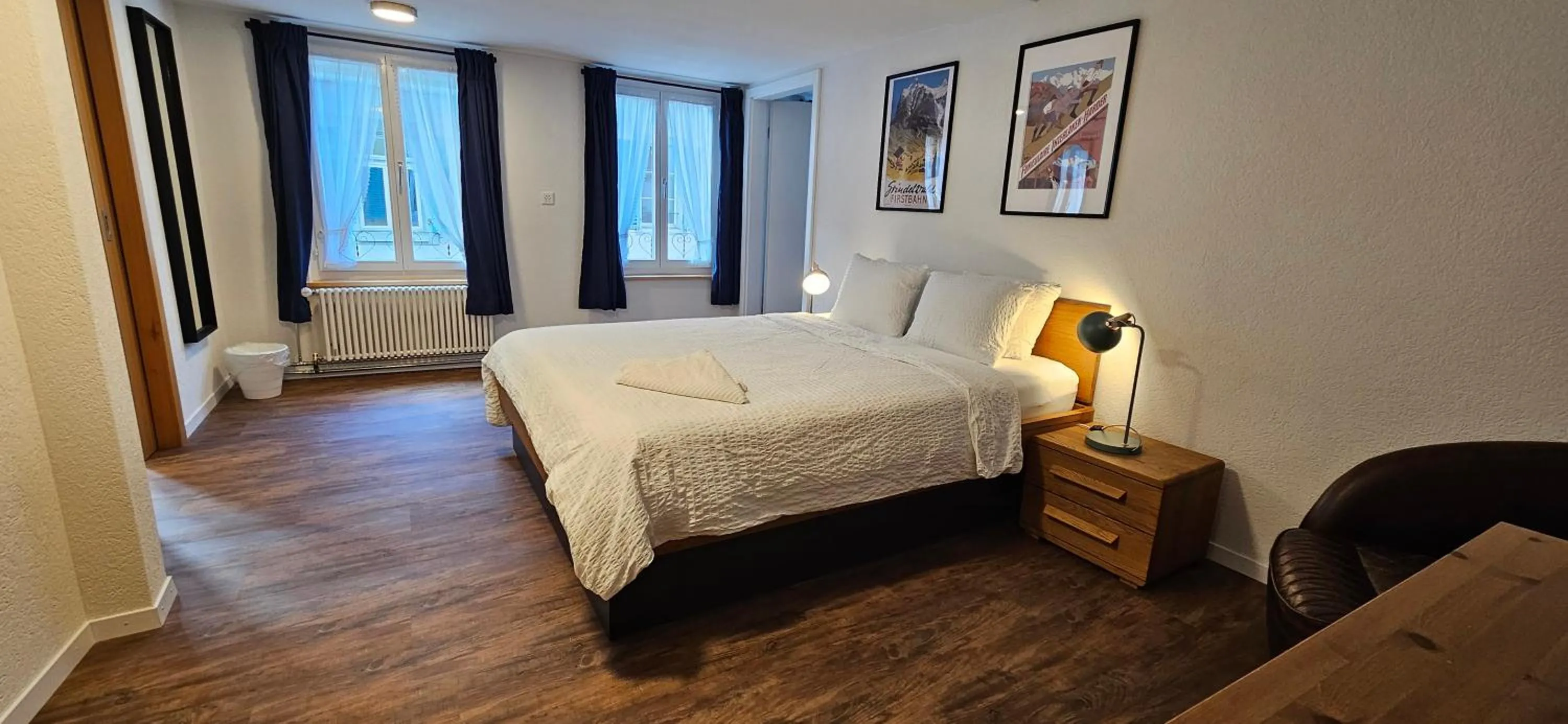 Bed in The Aarburg Hotel & Café