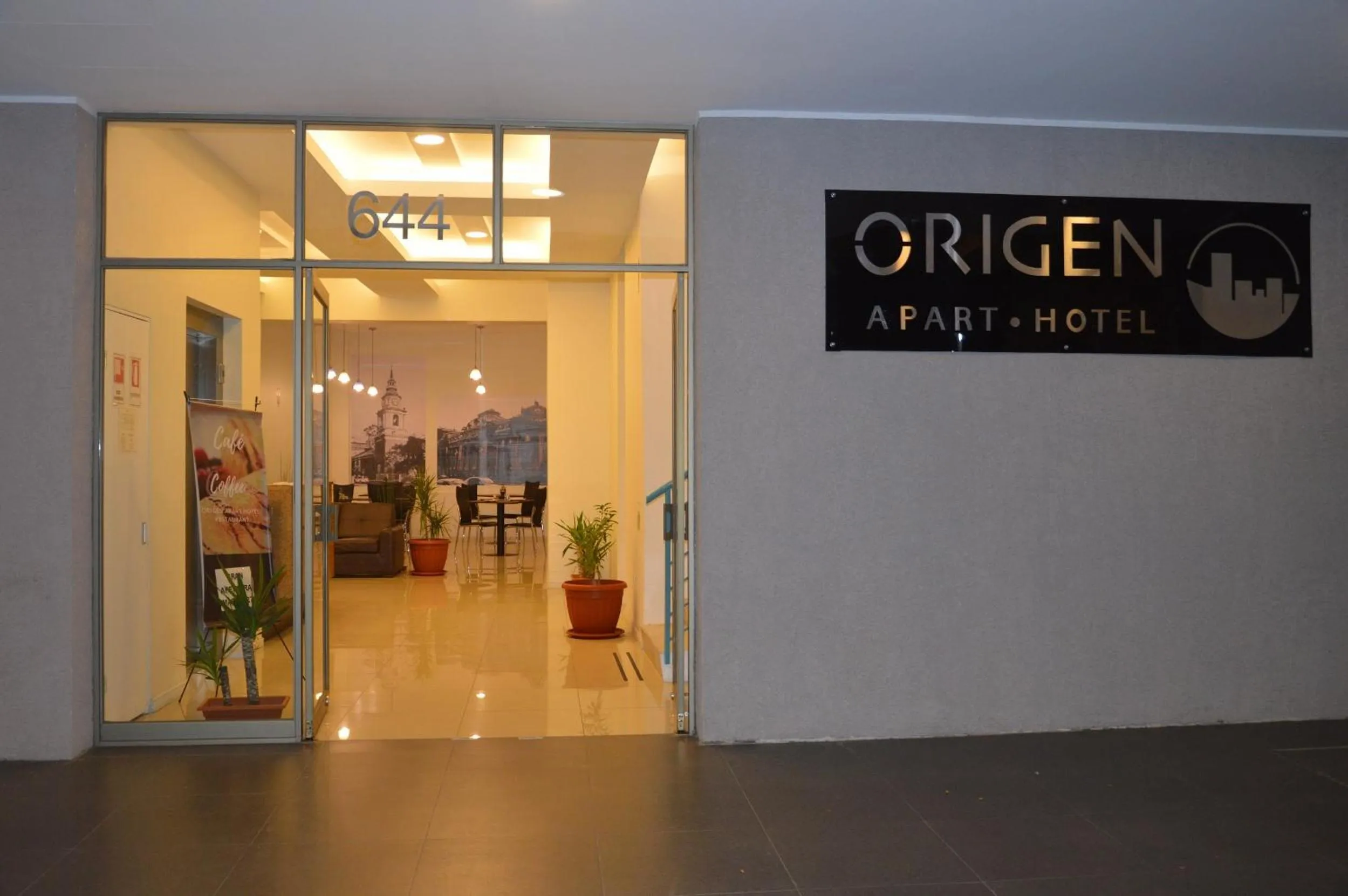 Living room in Origen Apart-Hotel