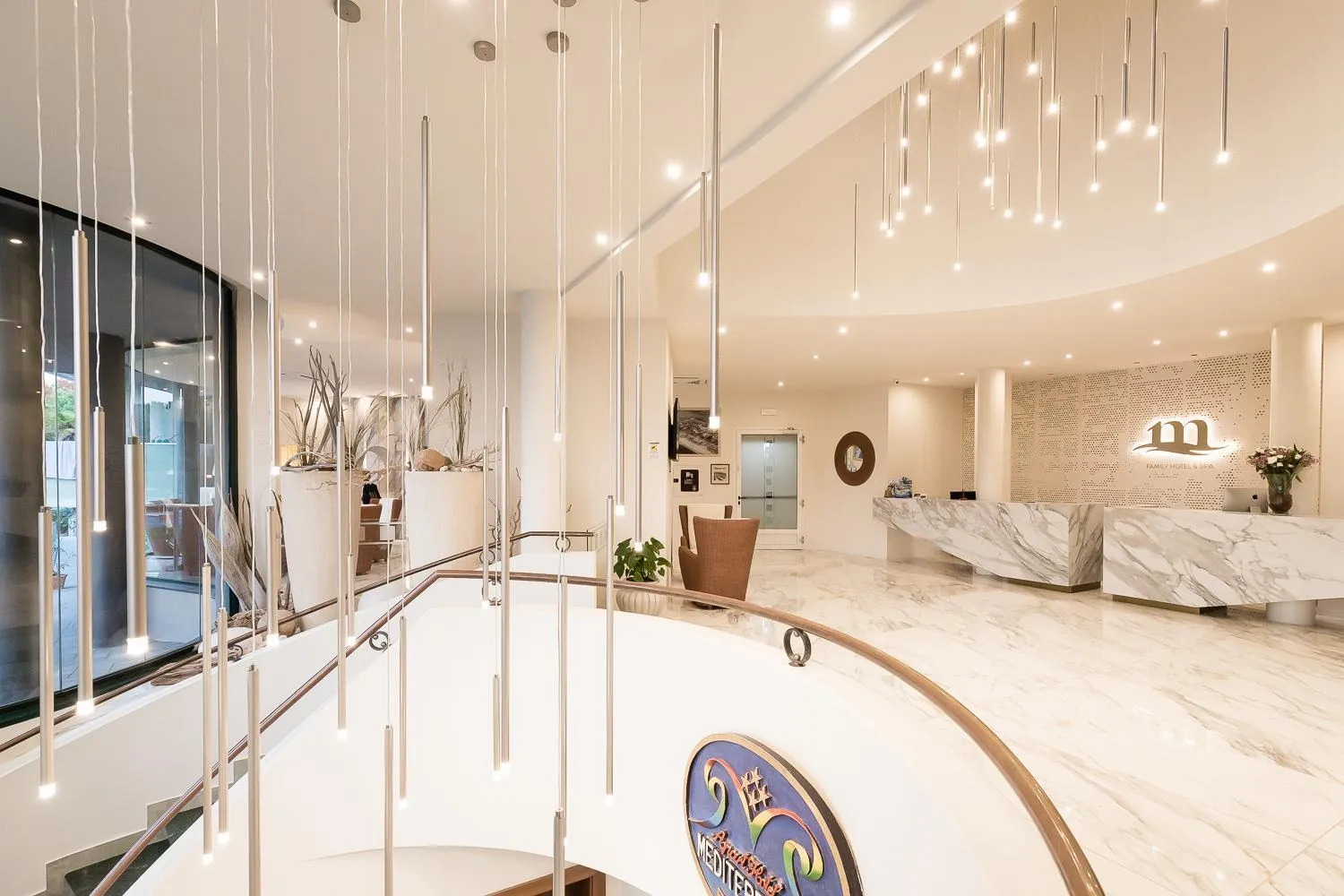 Lobby or reception in Mediterranee Family Hotel & Spa