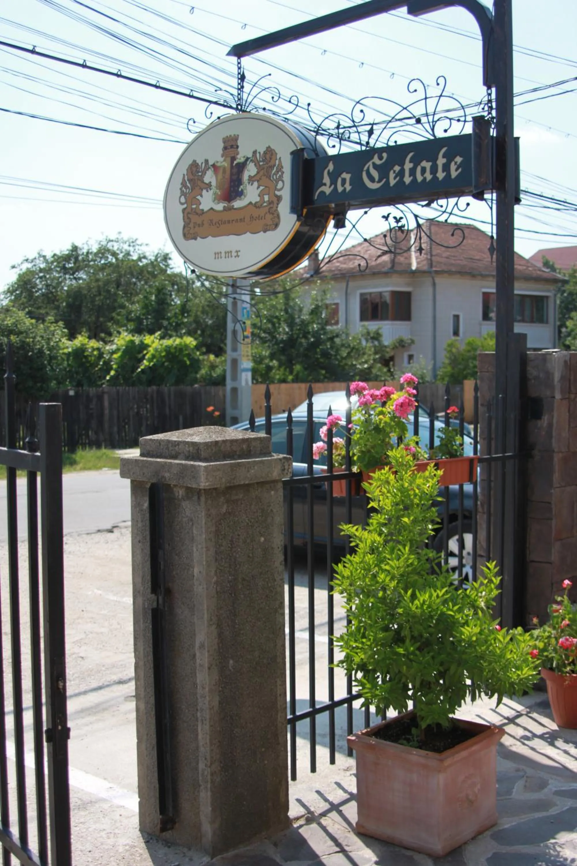 Logo/Certificate/Sign in Hotel LaCetate