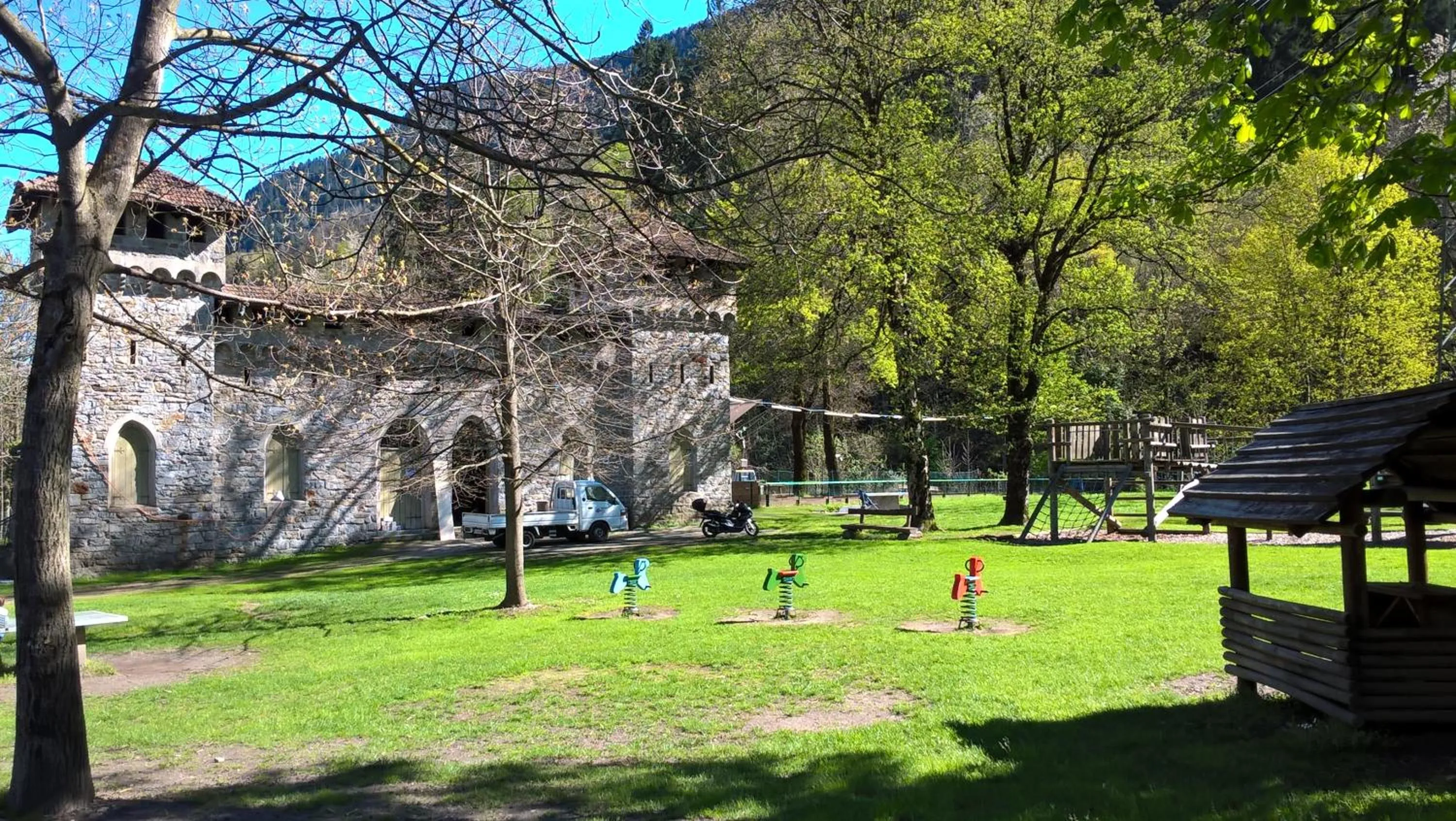 Children play ground in Albergo Faido