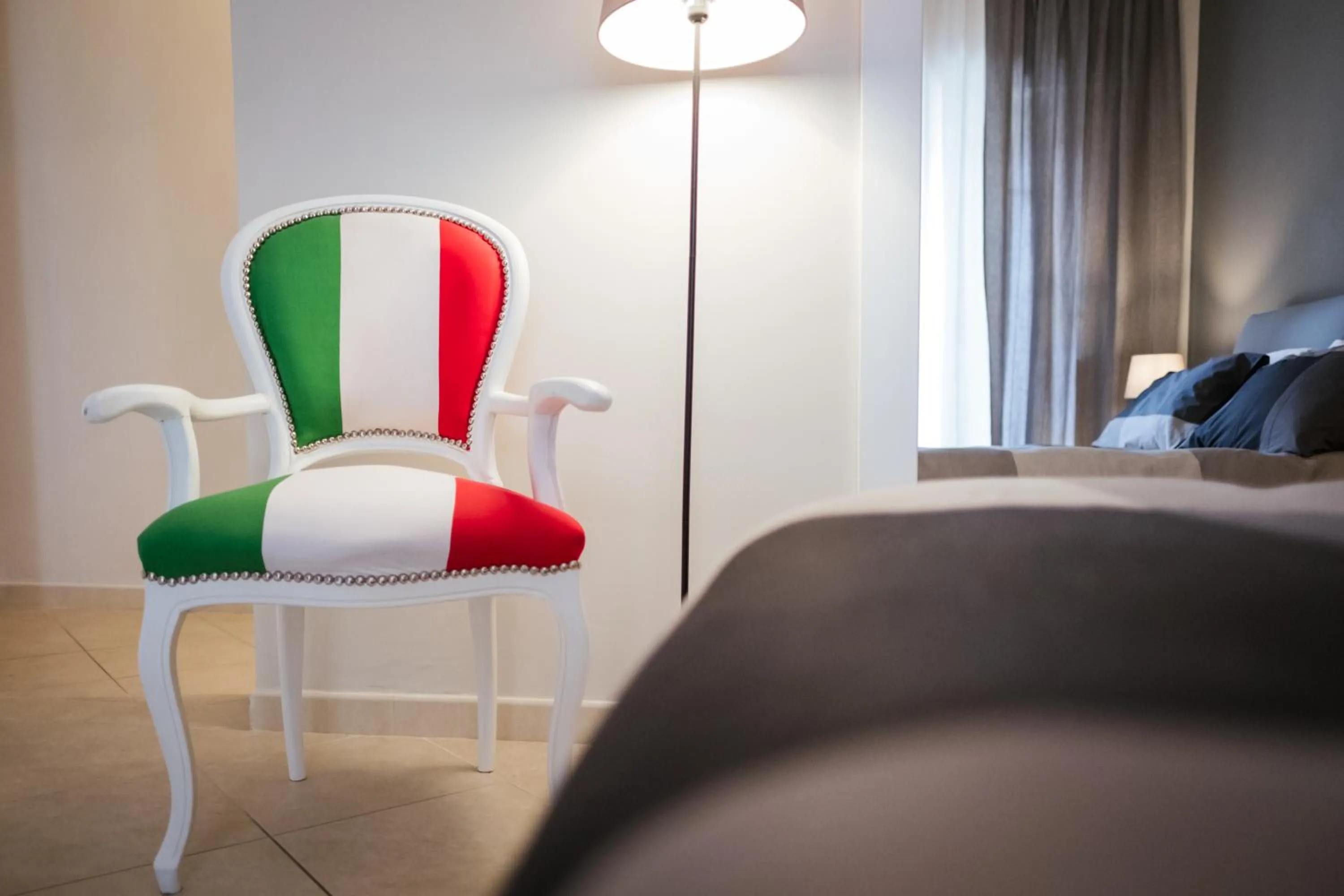 Decorative detail, Bed in Kaktus B&B