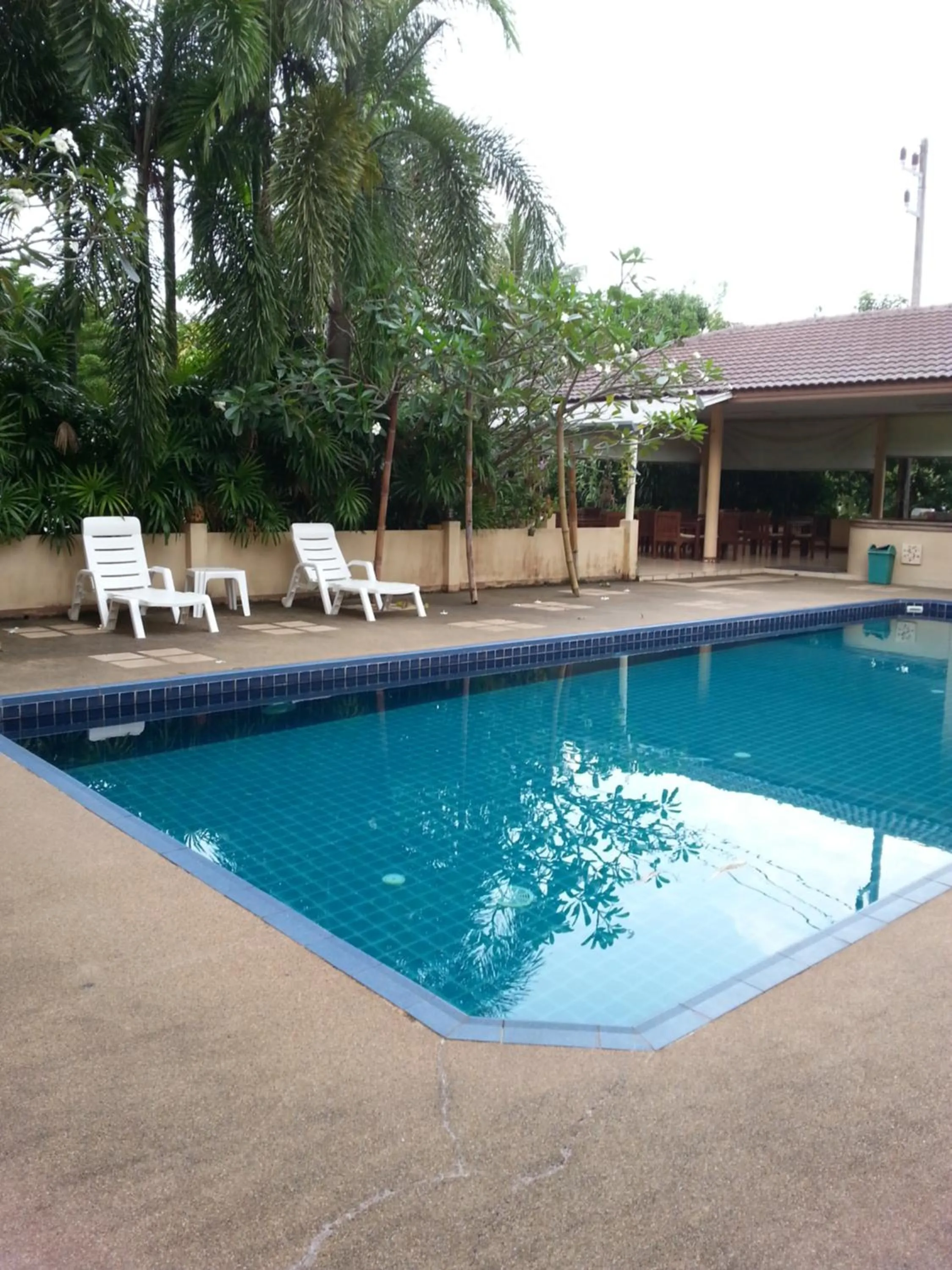 Swimming pool in C.A.P Mansion
