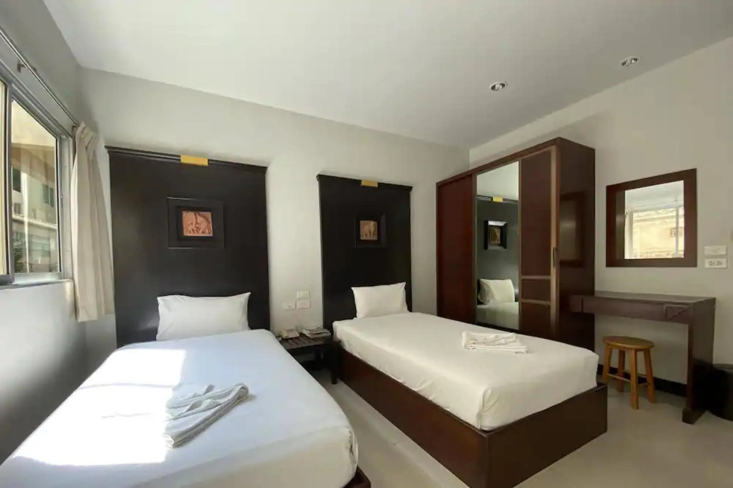 Bedroom, Bed in C.A.P Mansion