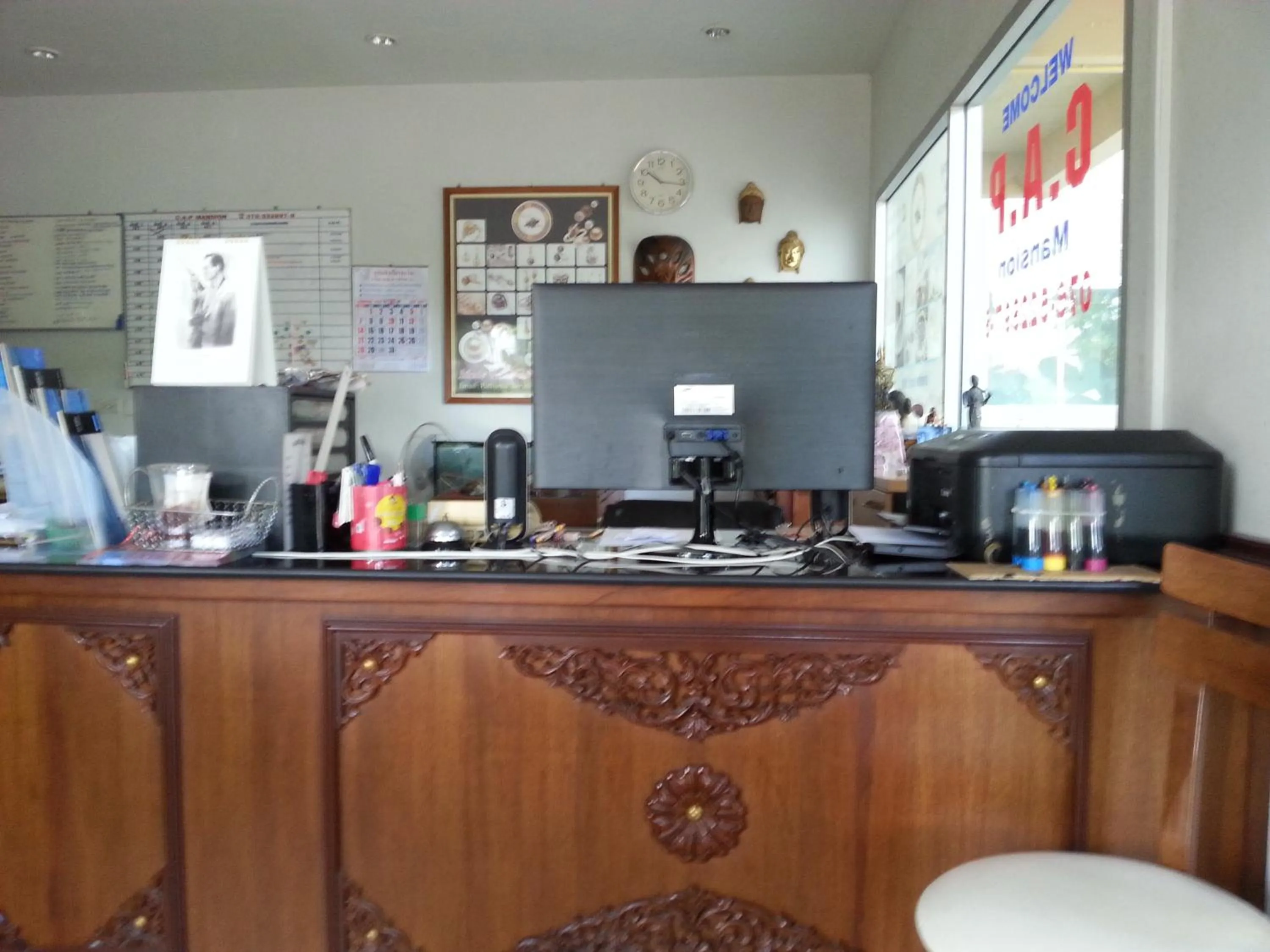 Lobby or reception in C.A.P Mansion