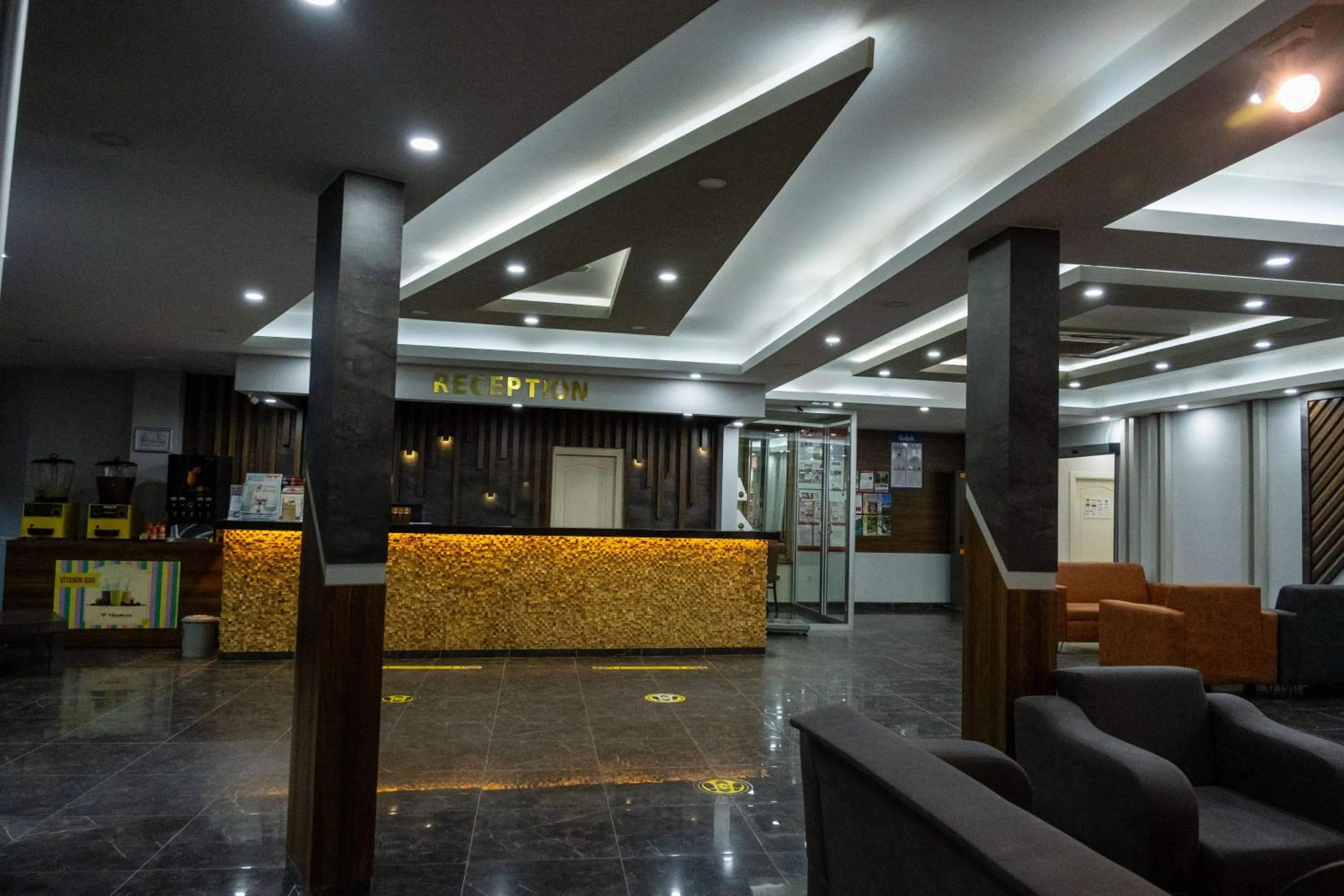 Lobby or reception in Acar Hotel