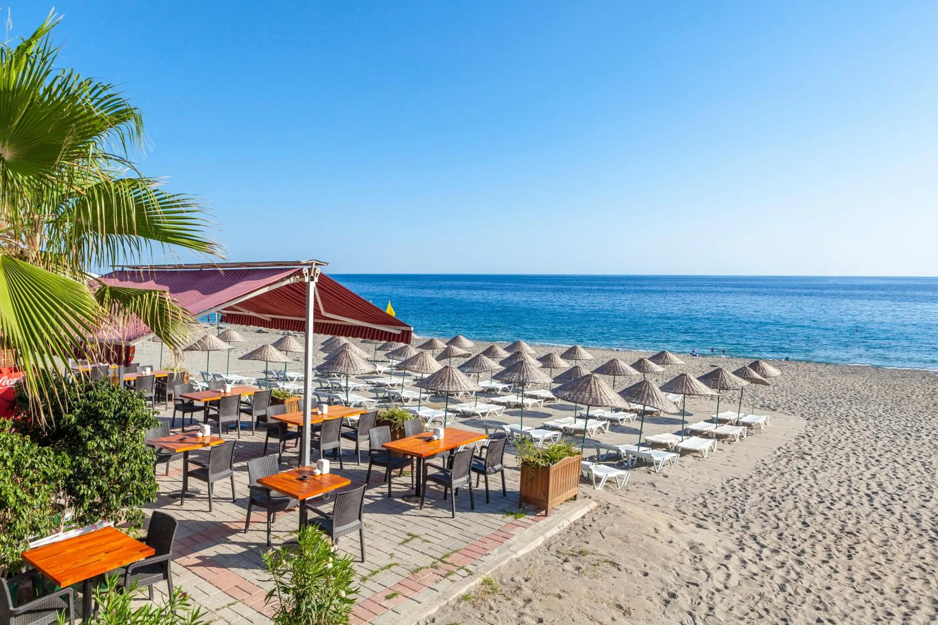 Beach in Galaxy Beach Hotel Alanya