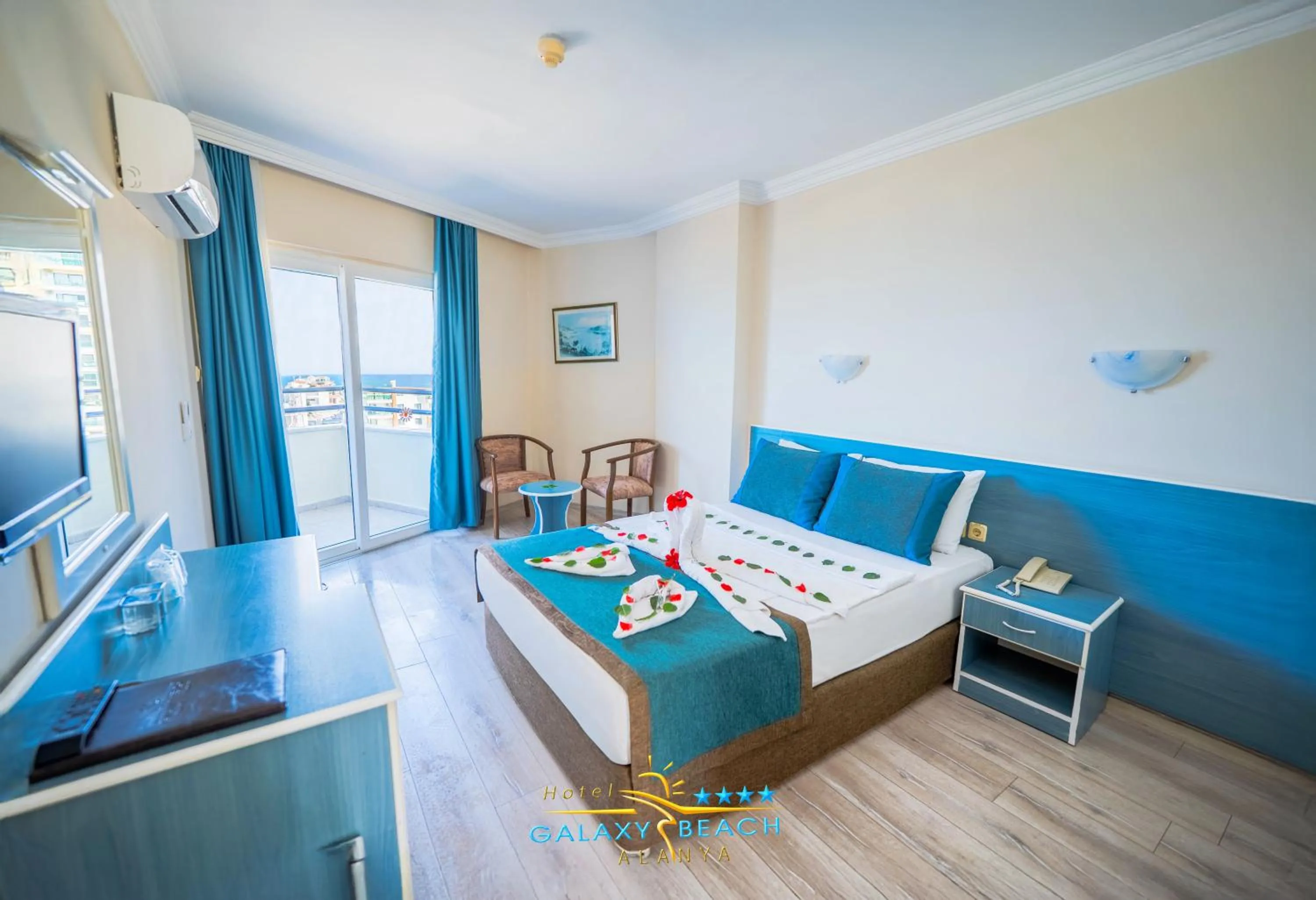 Photo of the whole room in Galaxy Beach Hotel Alanya