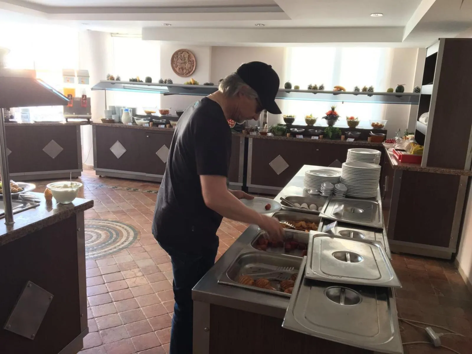 Buffet breakfast in Atak Apart Hotel