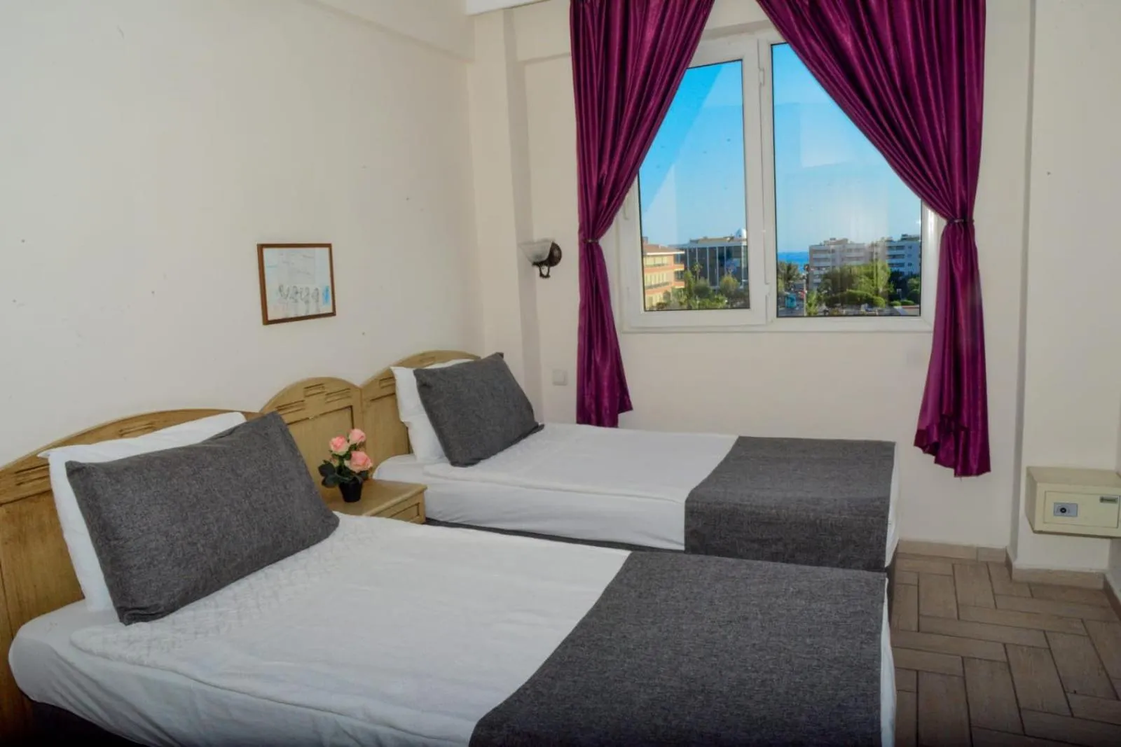 Bed in Atak Apart Hotel