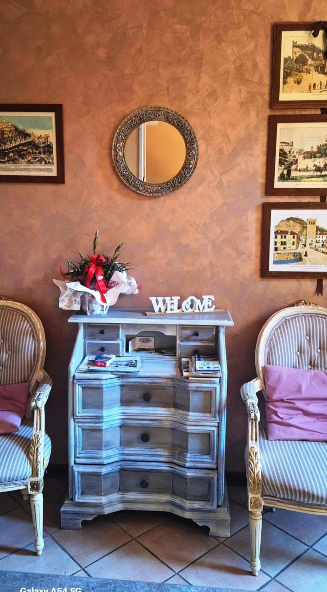 Living room in Hotel La Selce