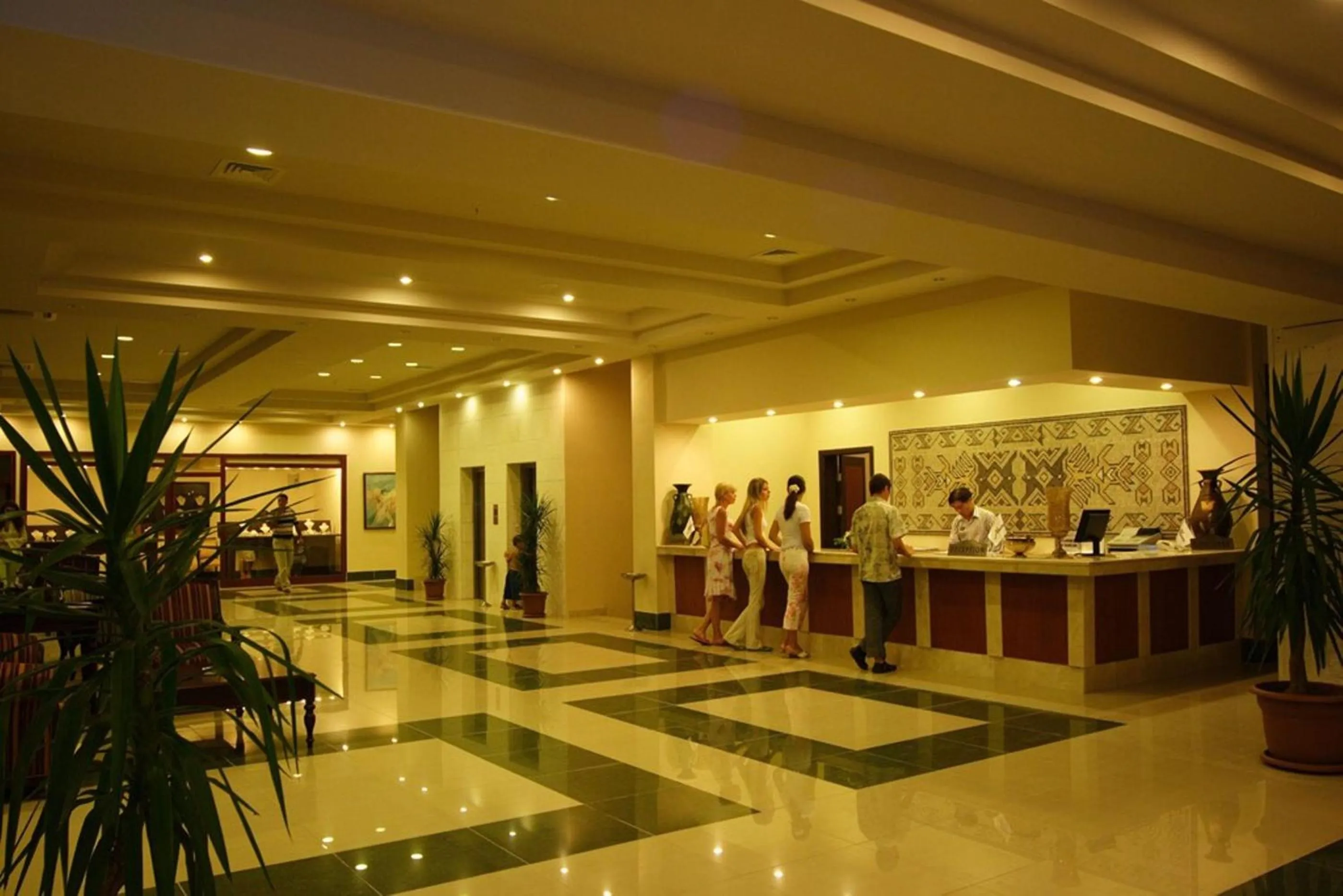Lobby or reception in Miarosa İncekum Beach
