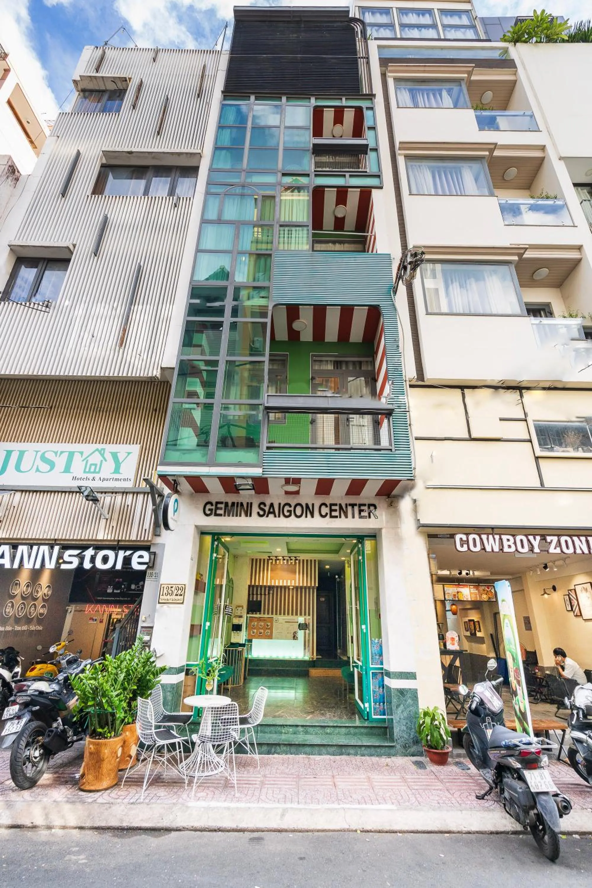 Property building in Gemini Saigon CENTER - New & Quiet near Bui Vien Walking Street