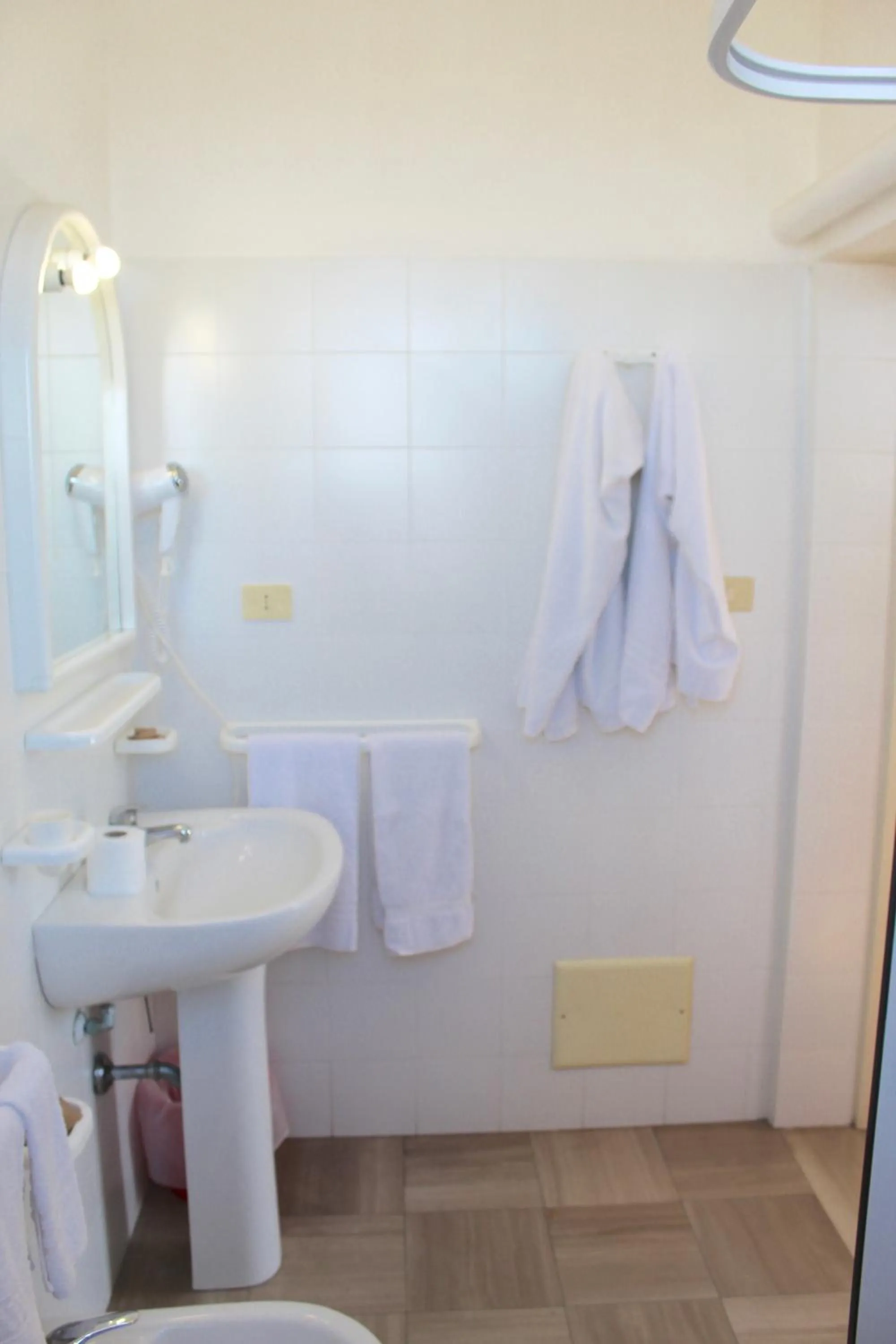 Bathroom in Albergo Del Santuario