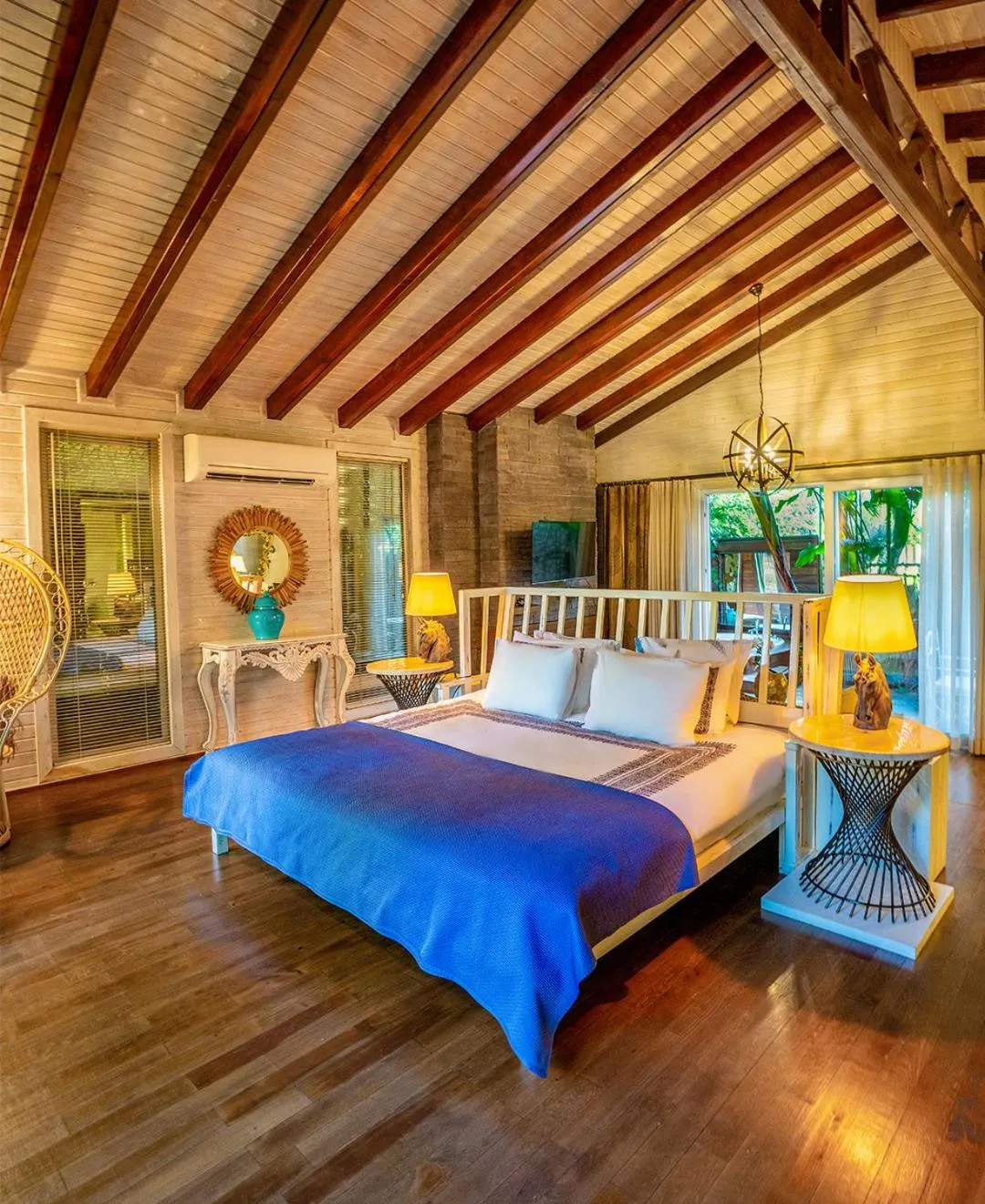 Bedroom, Bed in Villa Lukka