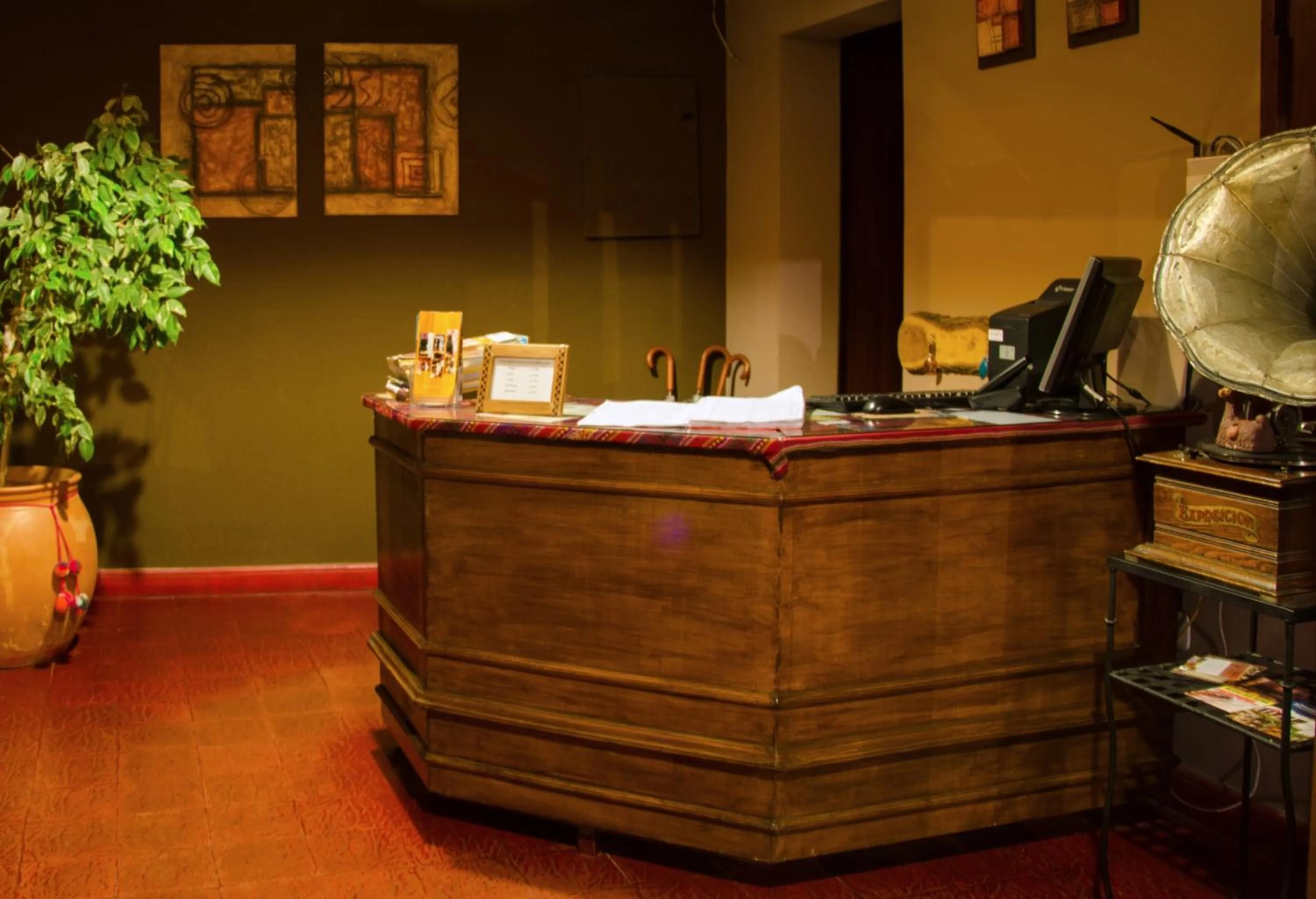 Lobby or reception in Munay Hotel Cafayate