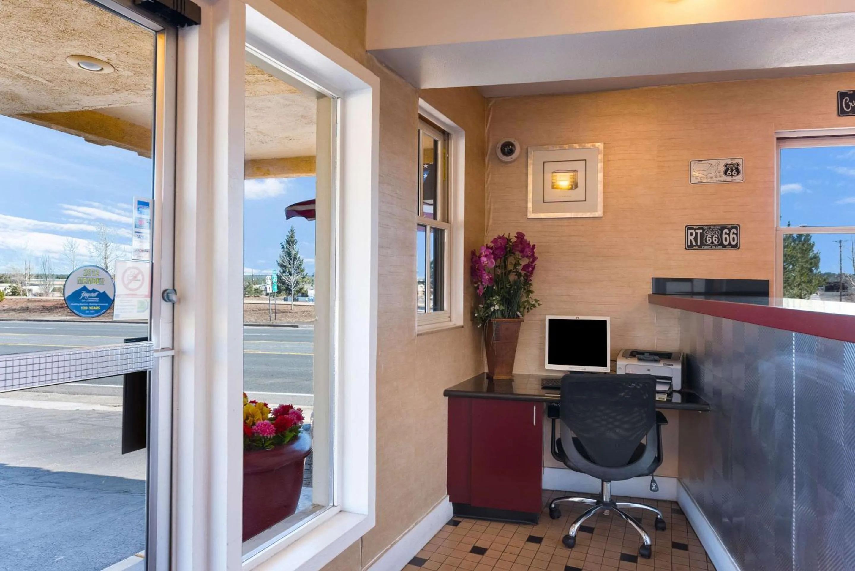 On site in Kings House Motor Hotel