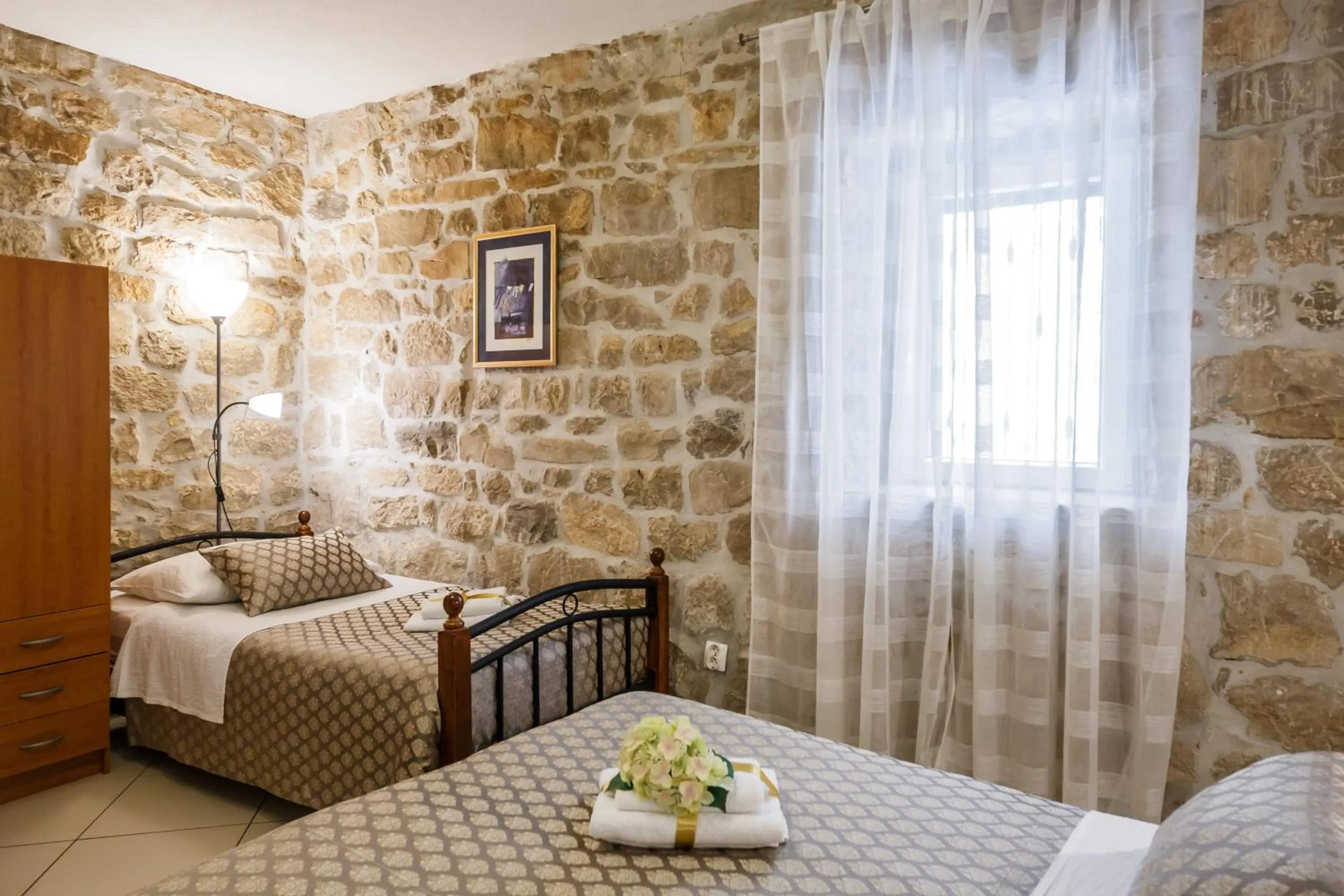 Bed in Villa Spaladium