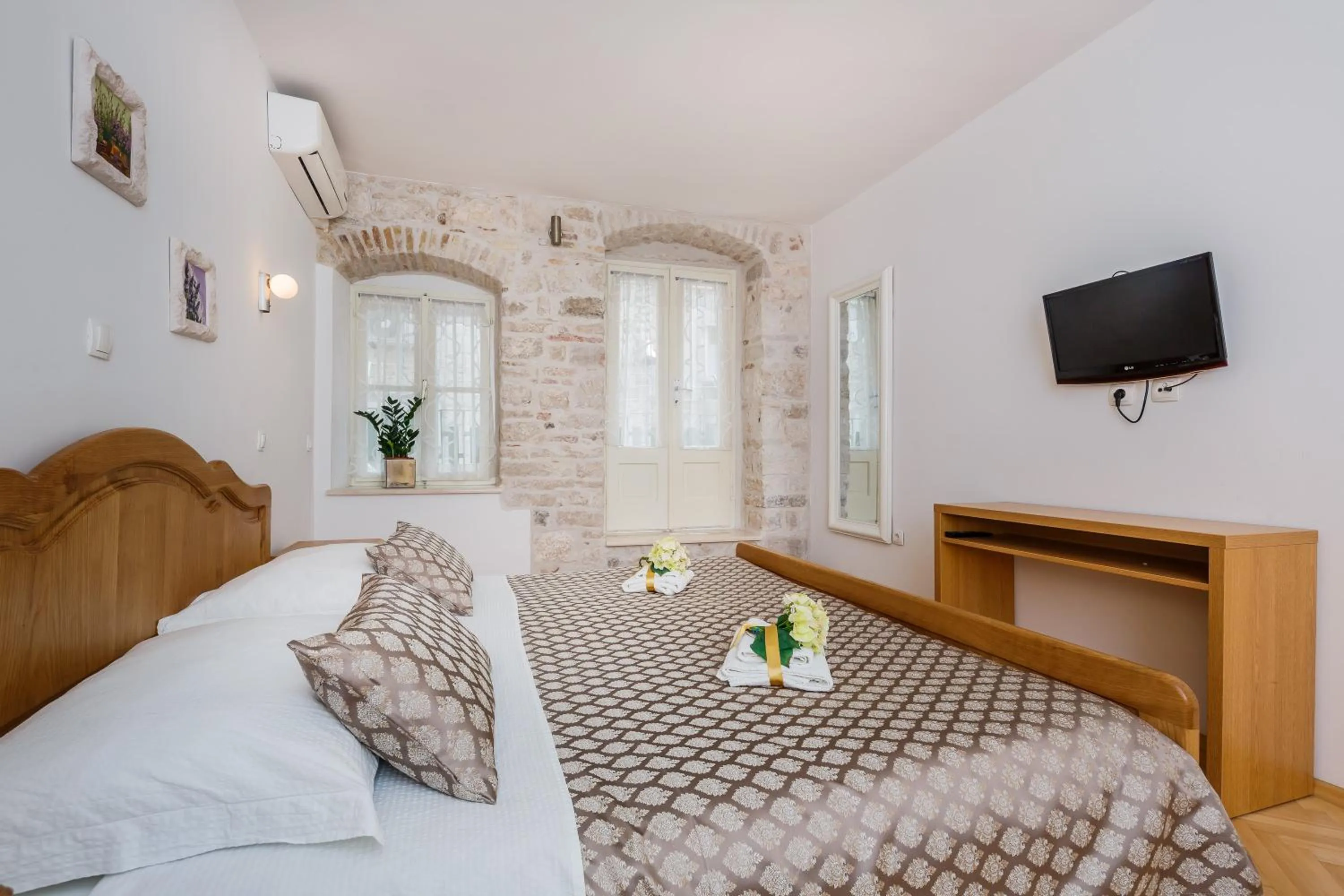 Bedroom, Bed in Villa Spaladium