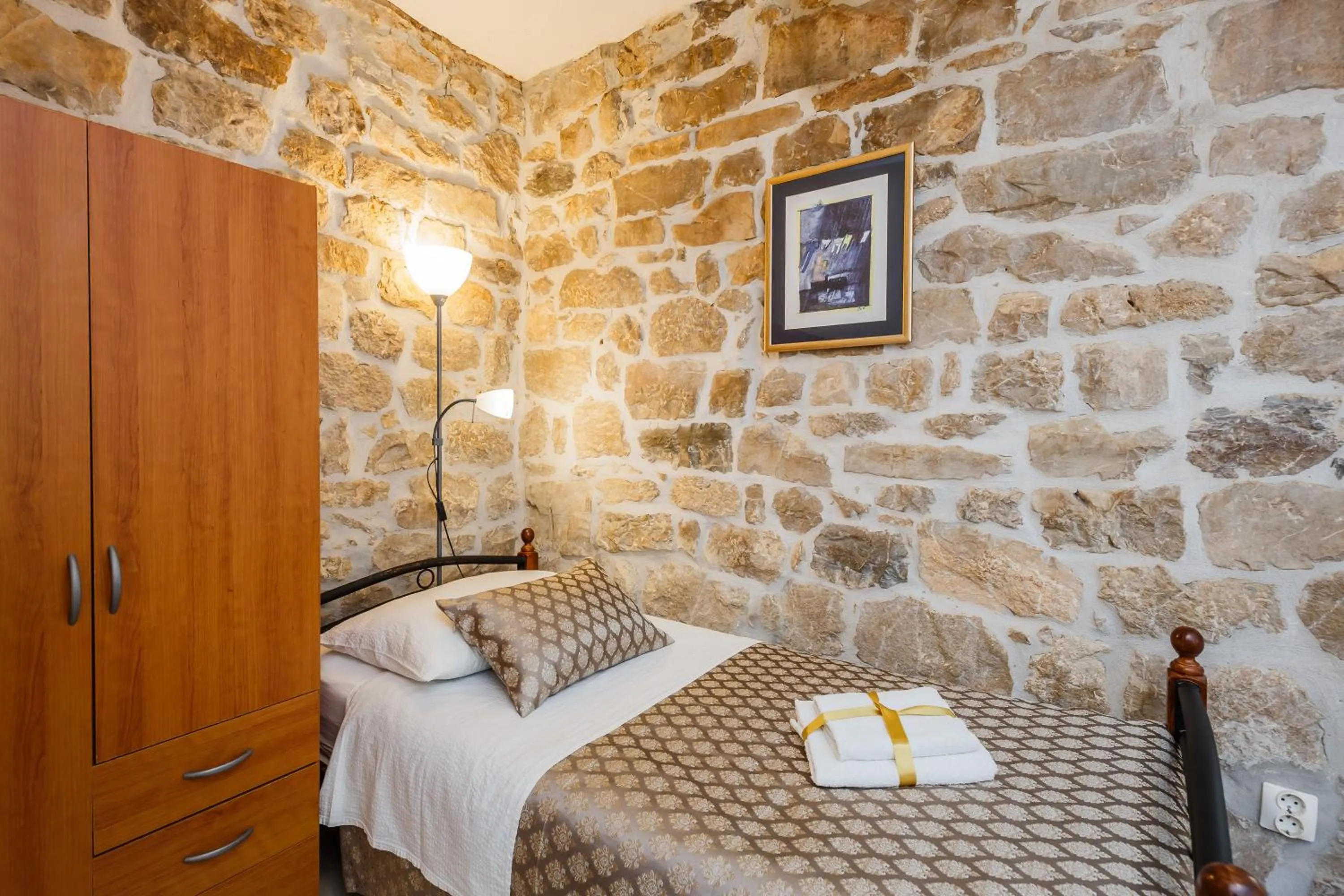 Bed in Villa Spaladium