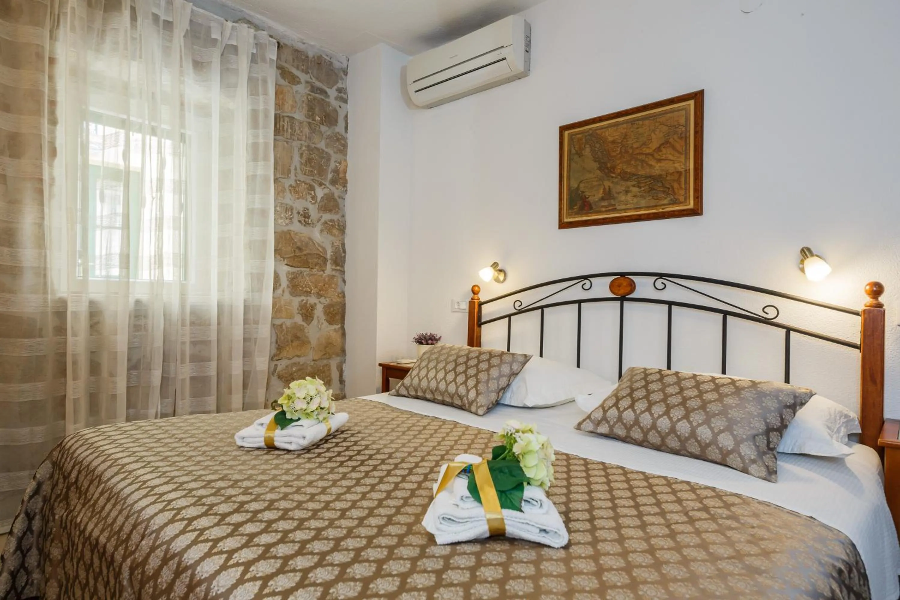 Bed in Villa Spaladium