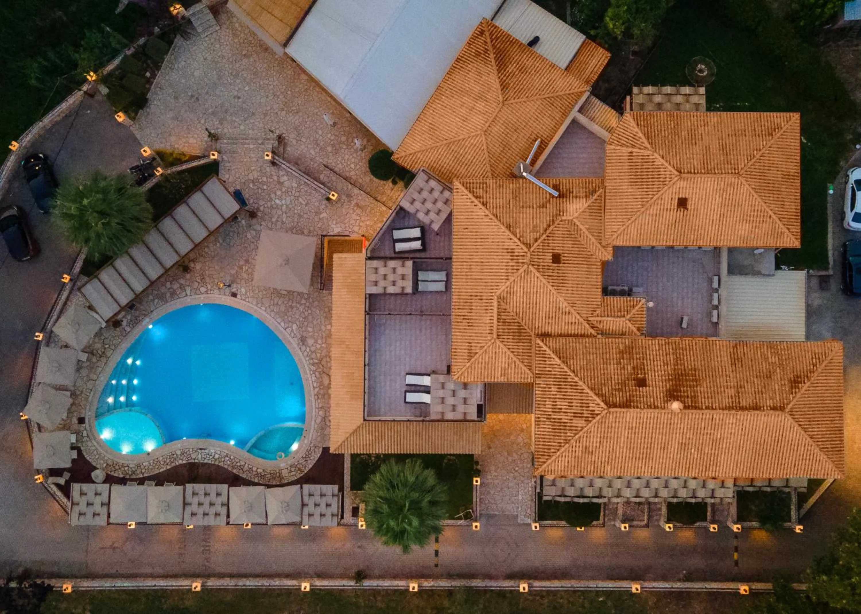 Property building in Riviera Perdika Hotel