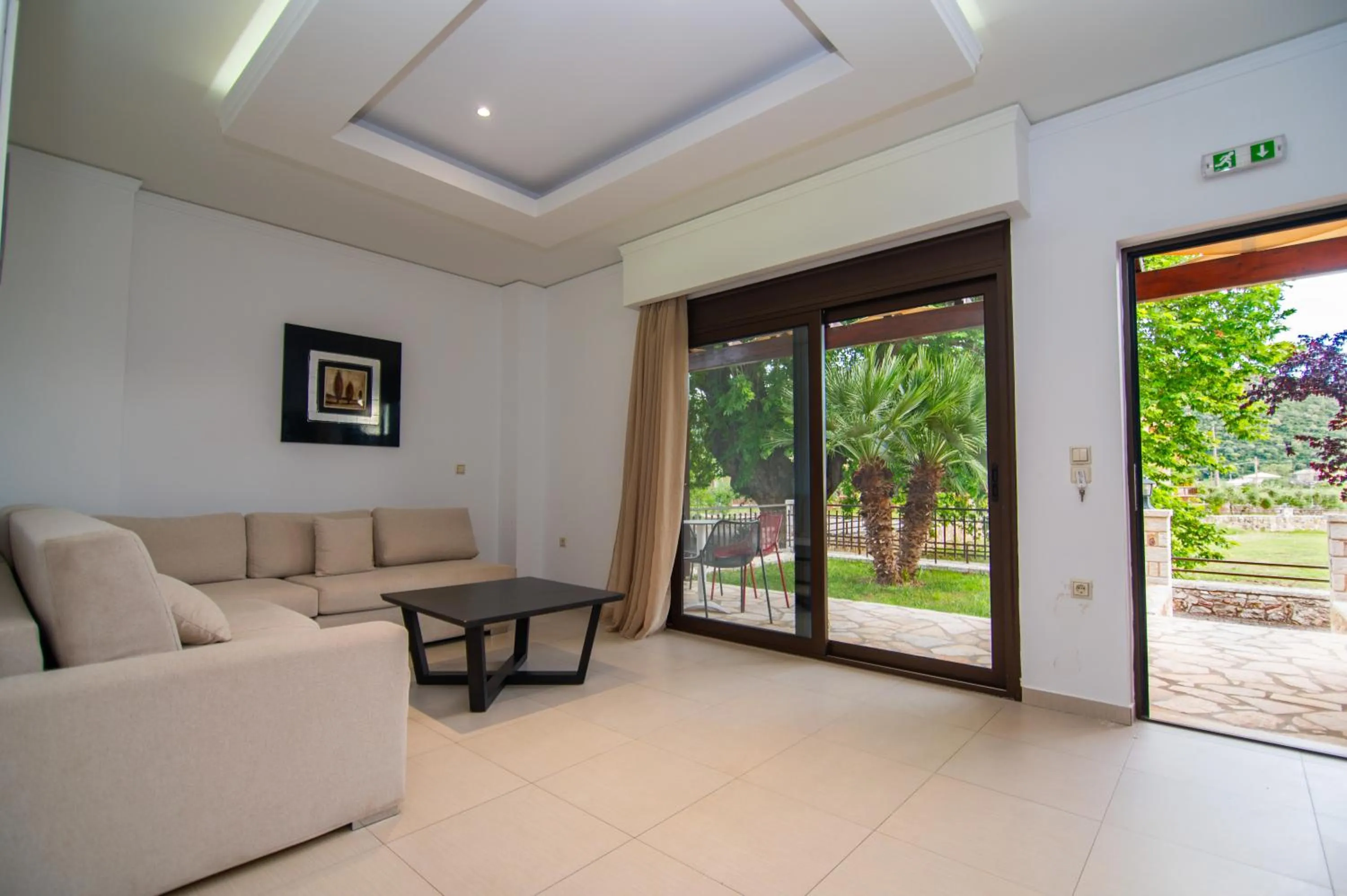 Living room in Riviera Perdika Hotel