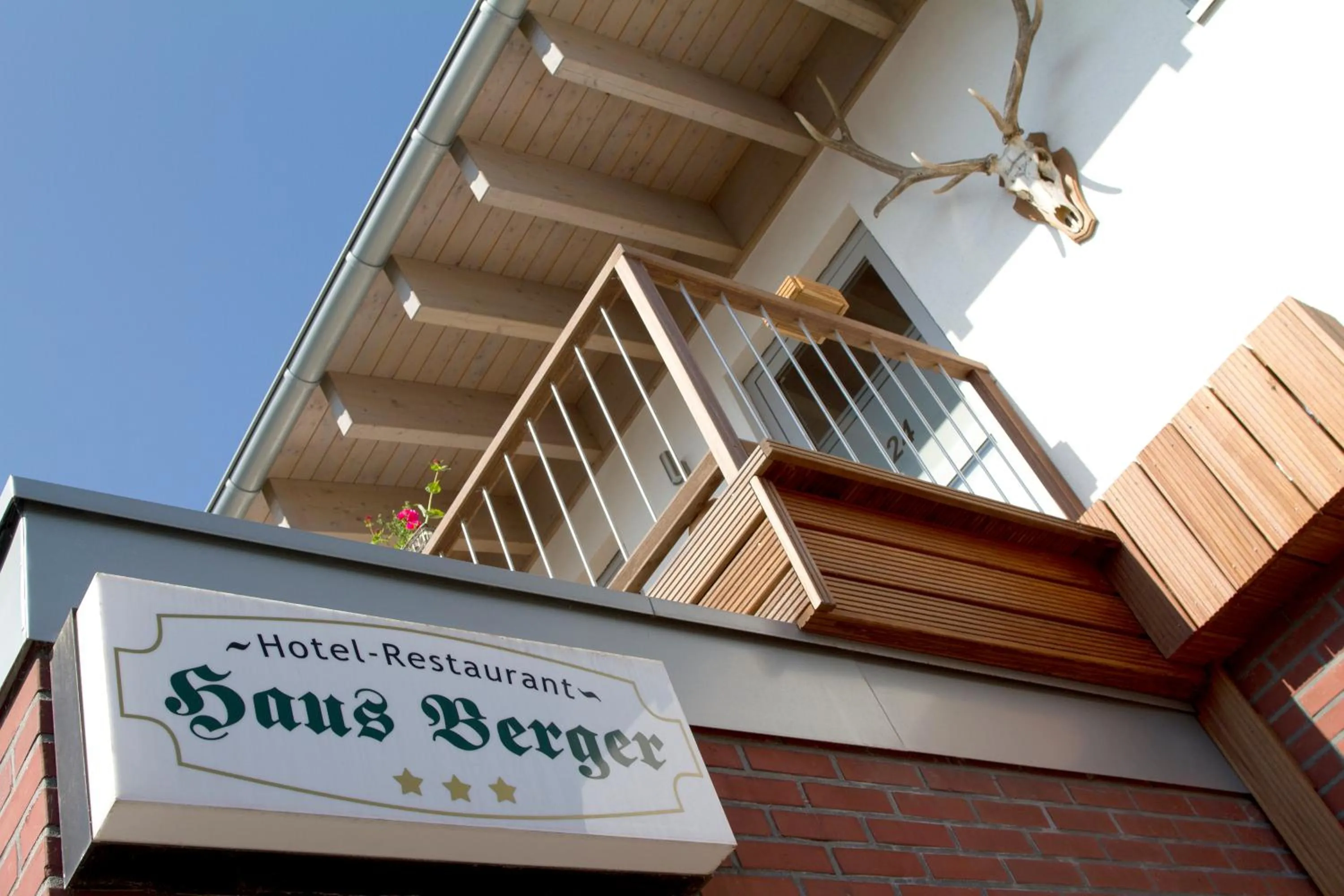 Property building in Hotel-Restaurant Haus Berger