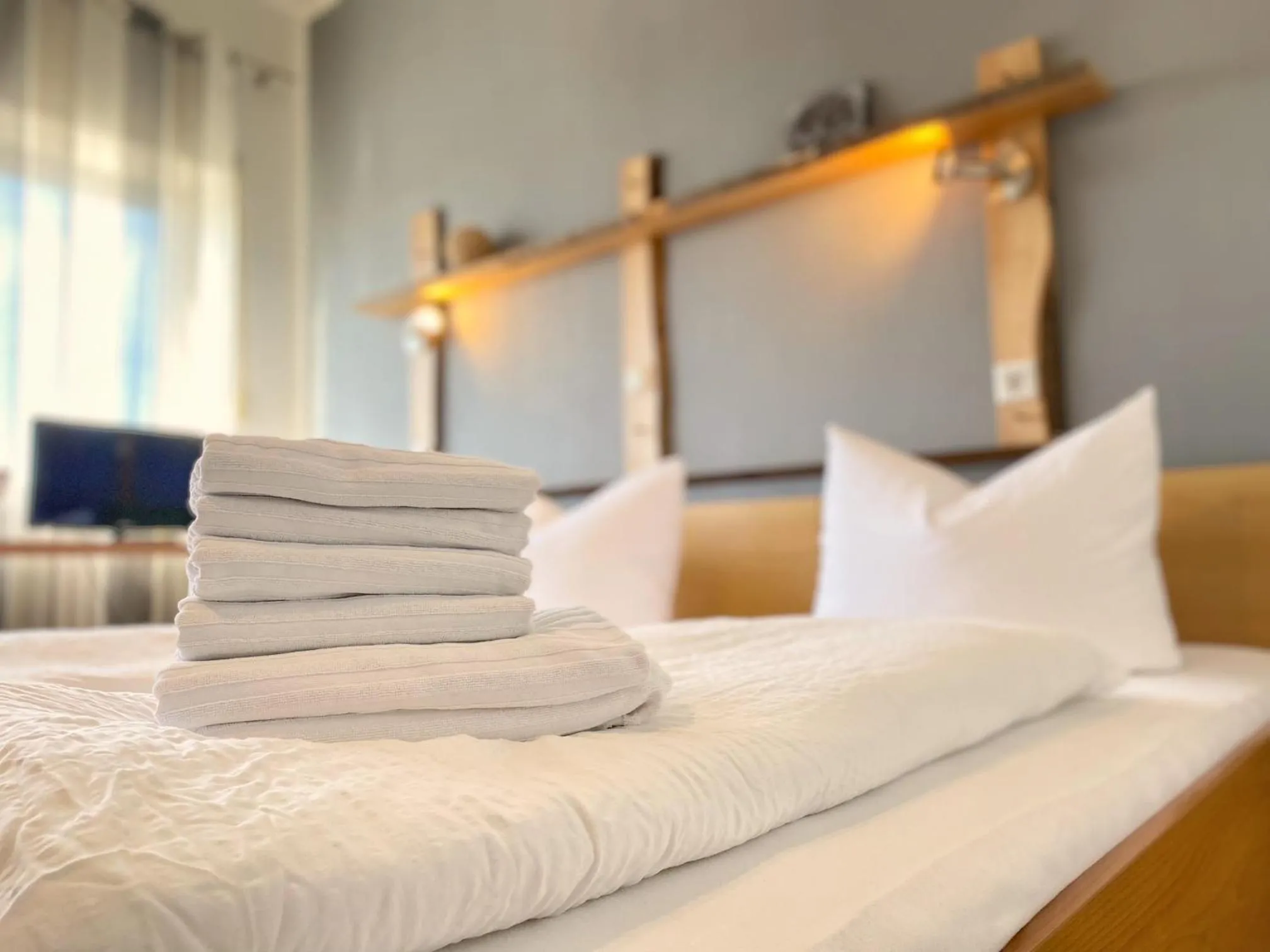 Photo of the whole room, Bed in Hotel-Restaurant Haus Berger