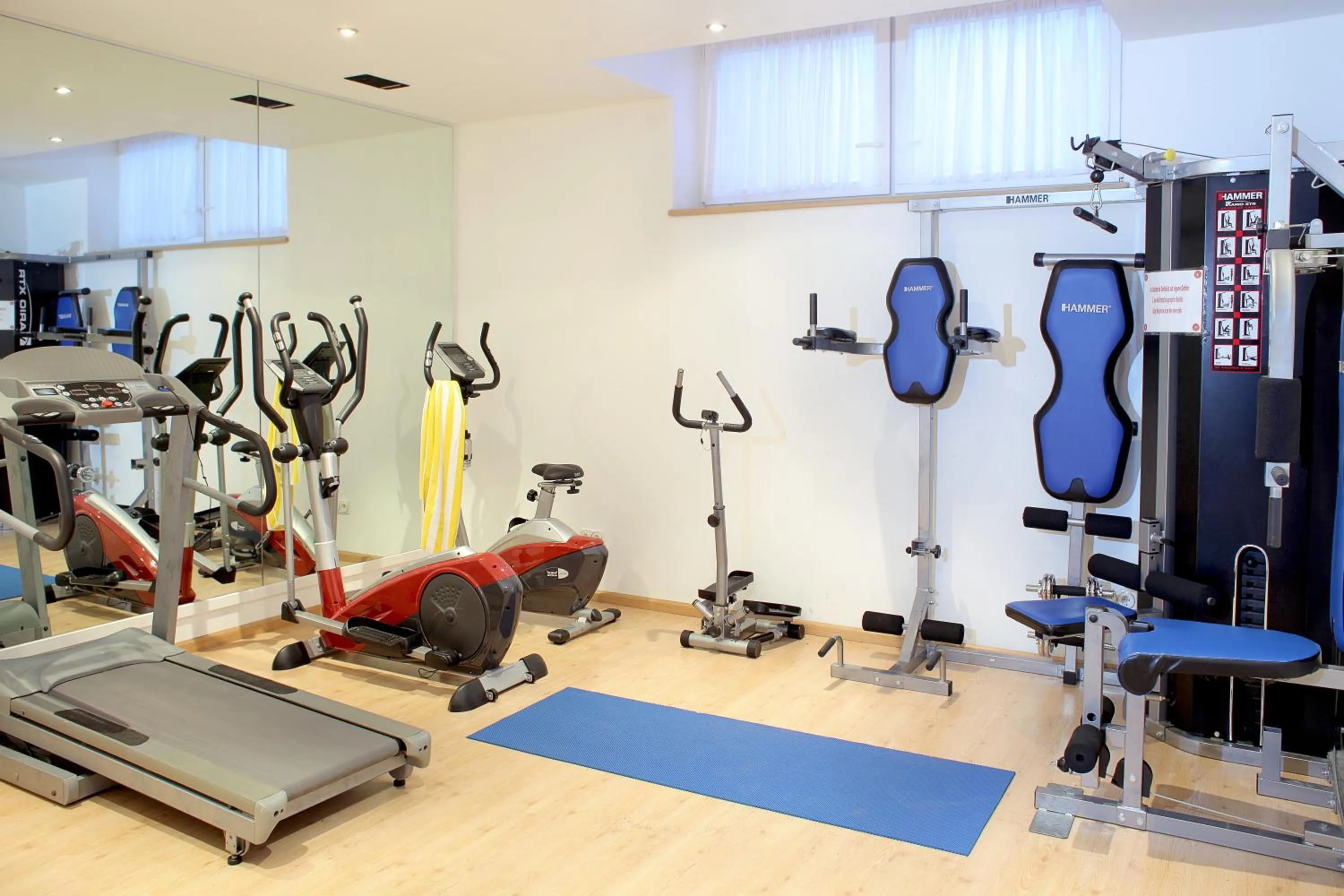 Fitness centre/facilities in Hotel Andechserhof & Mountain Sky