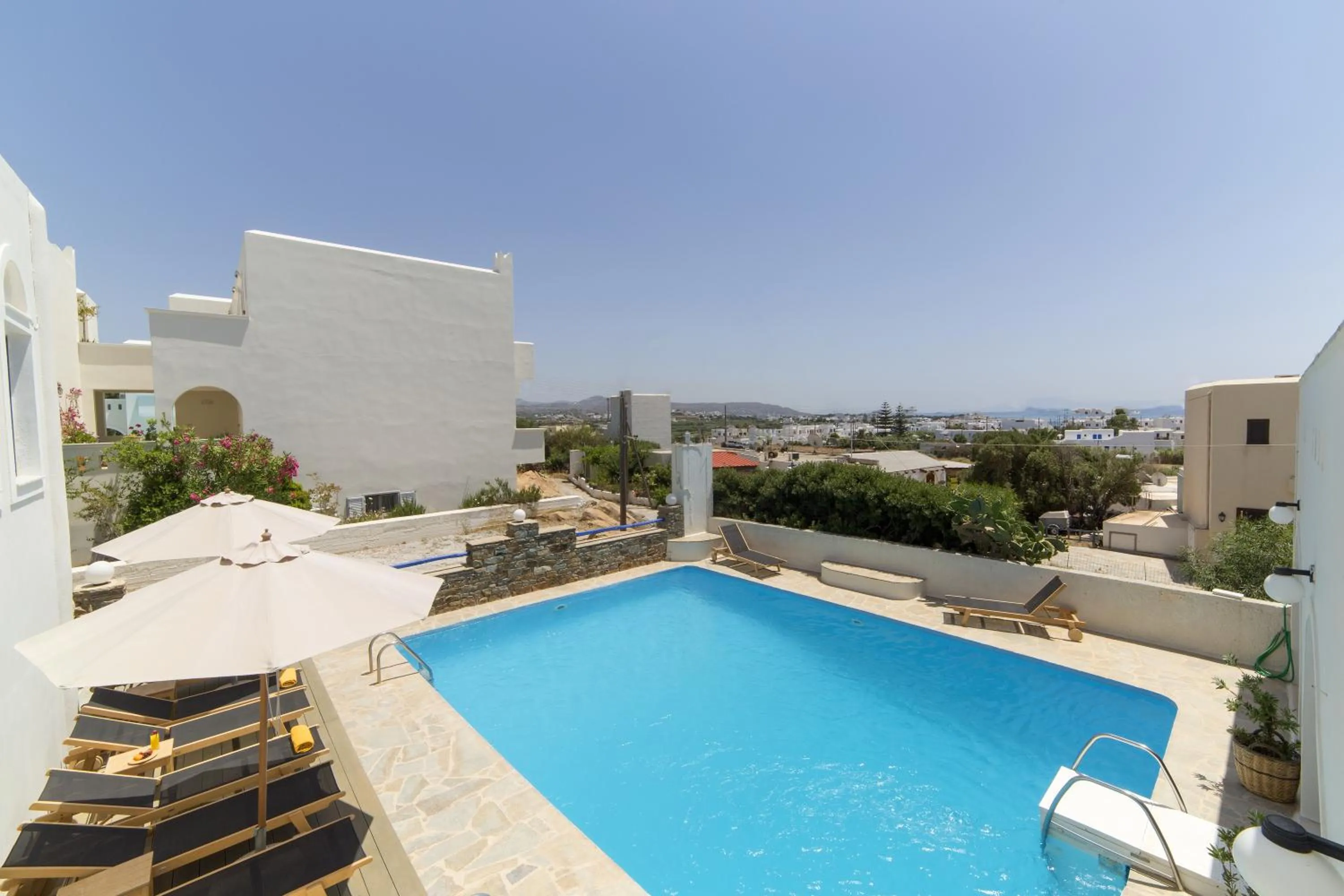 Patio in Hotel Semeli