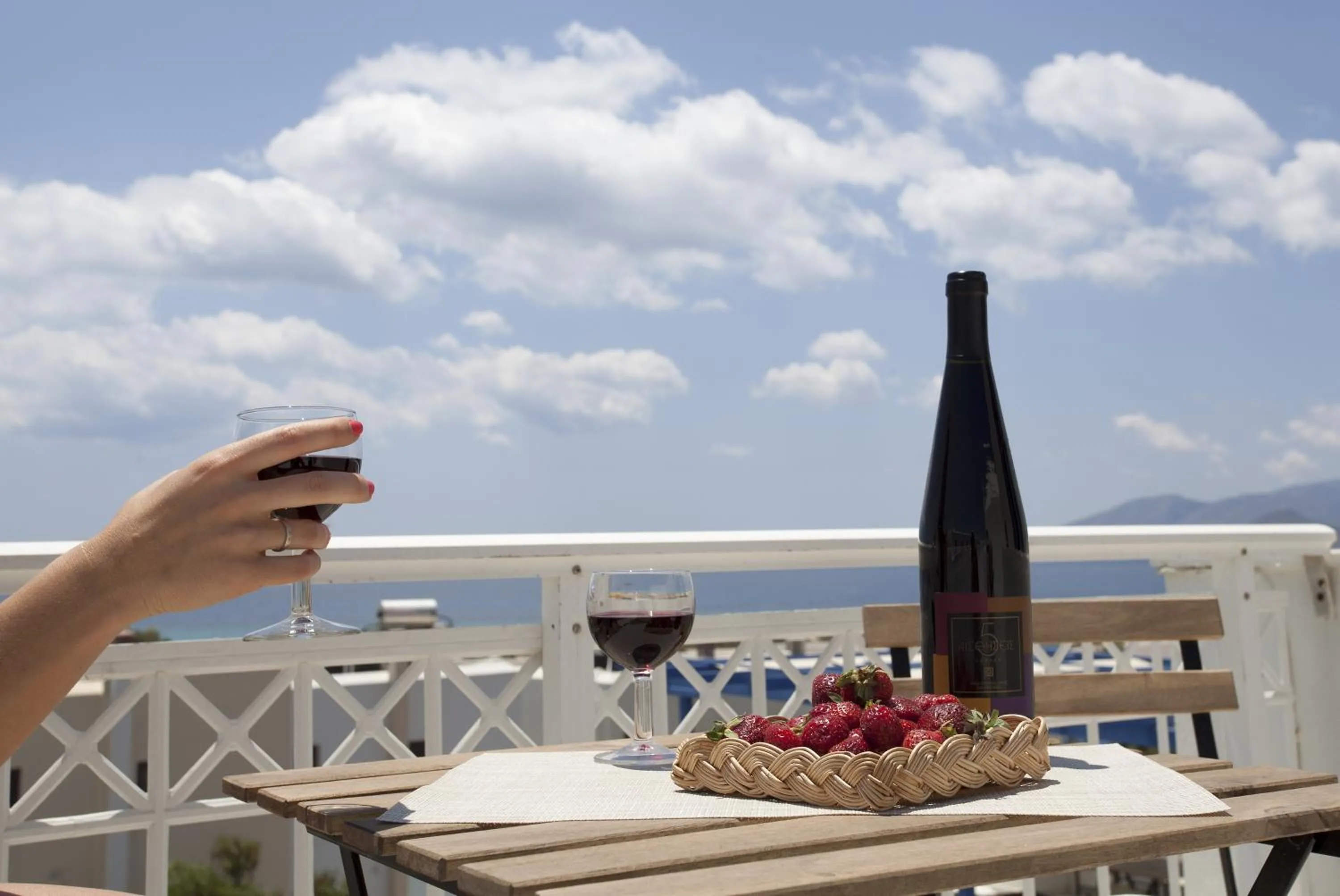 Bird's eye view in Hotel Semeli