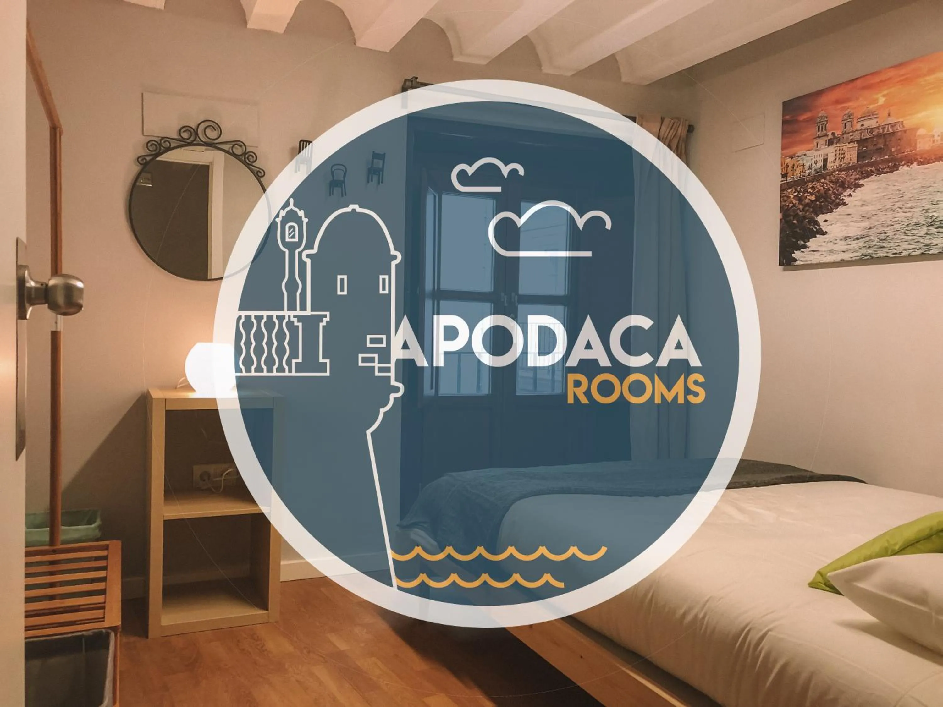 Bed in Apodaca Rooms