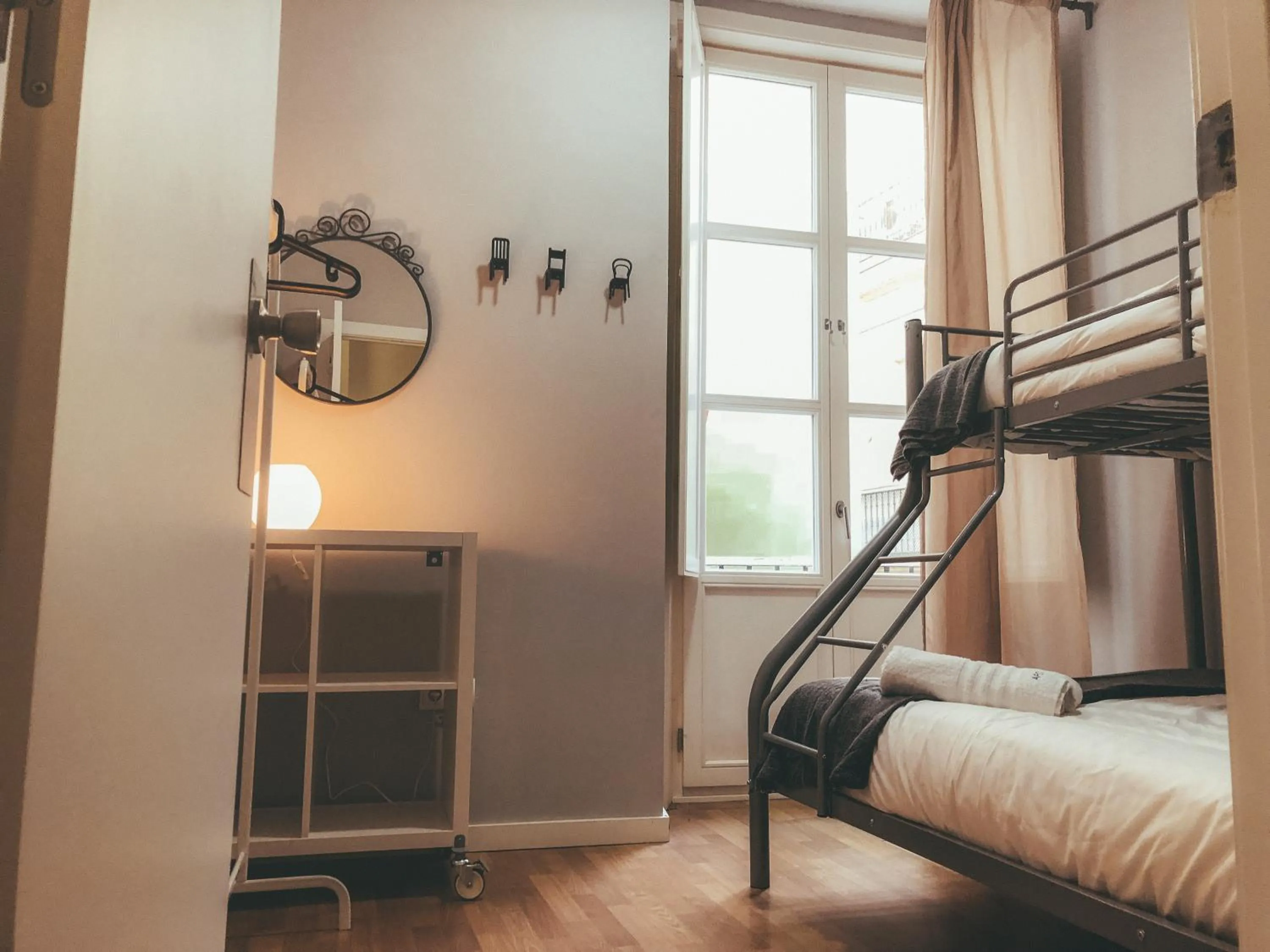 Bed in Apodaca Rooms