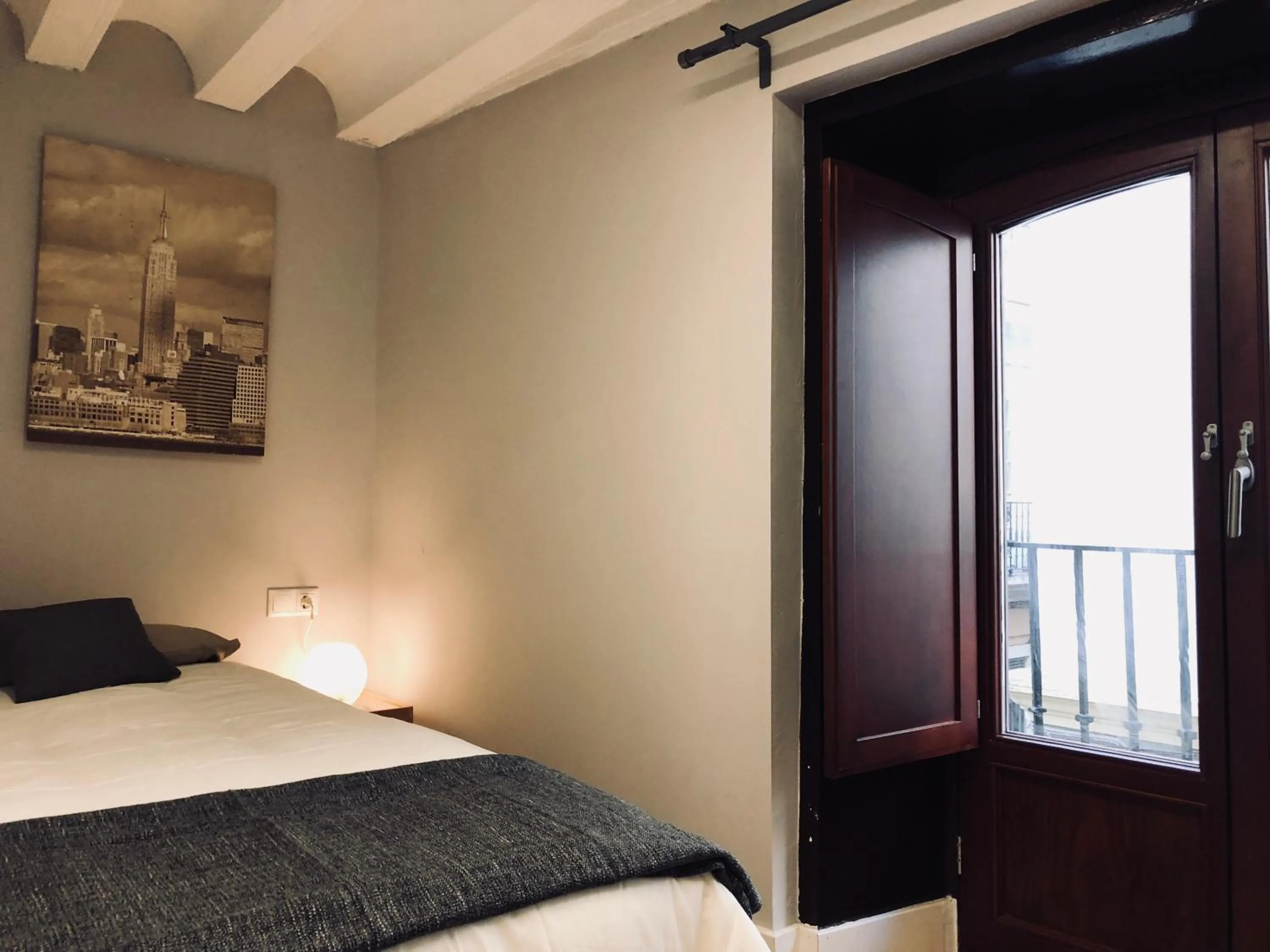 Bed in Apodaca Rooms