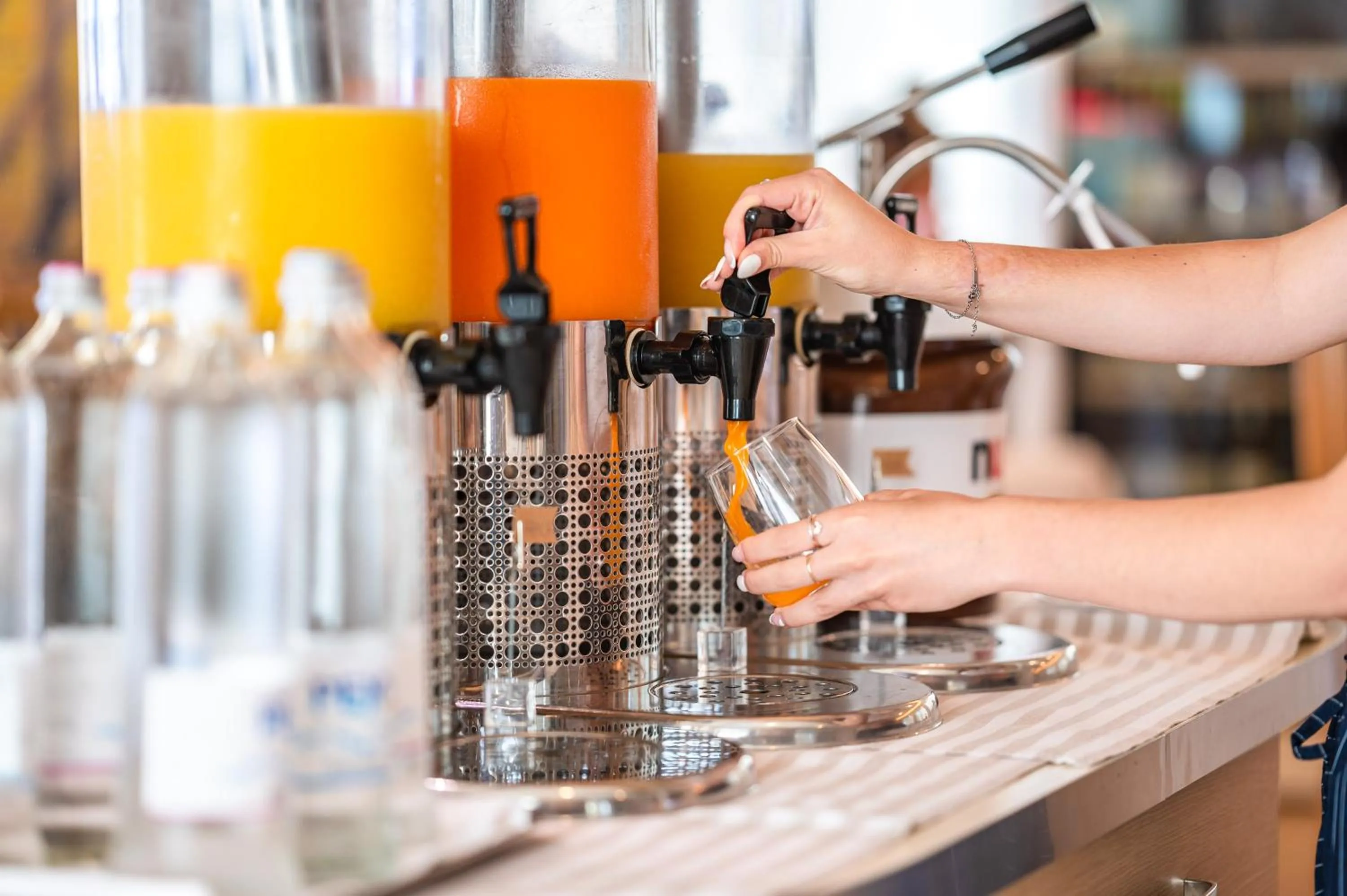Buffet breakfast in Hotel Orizzonte