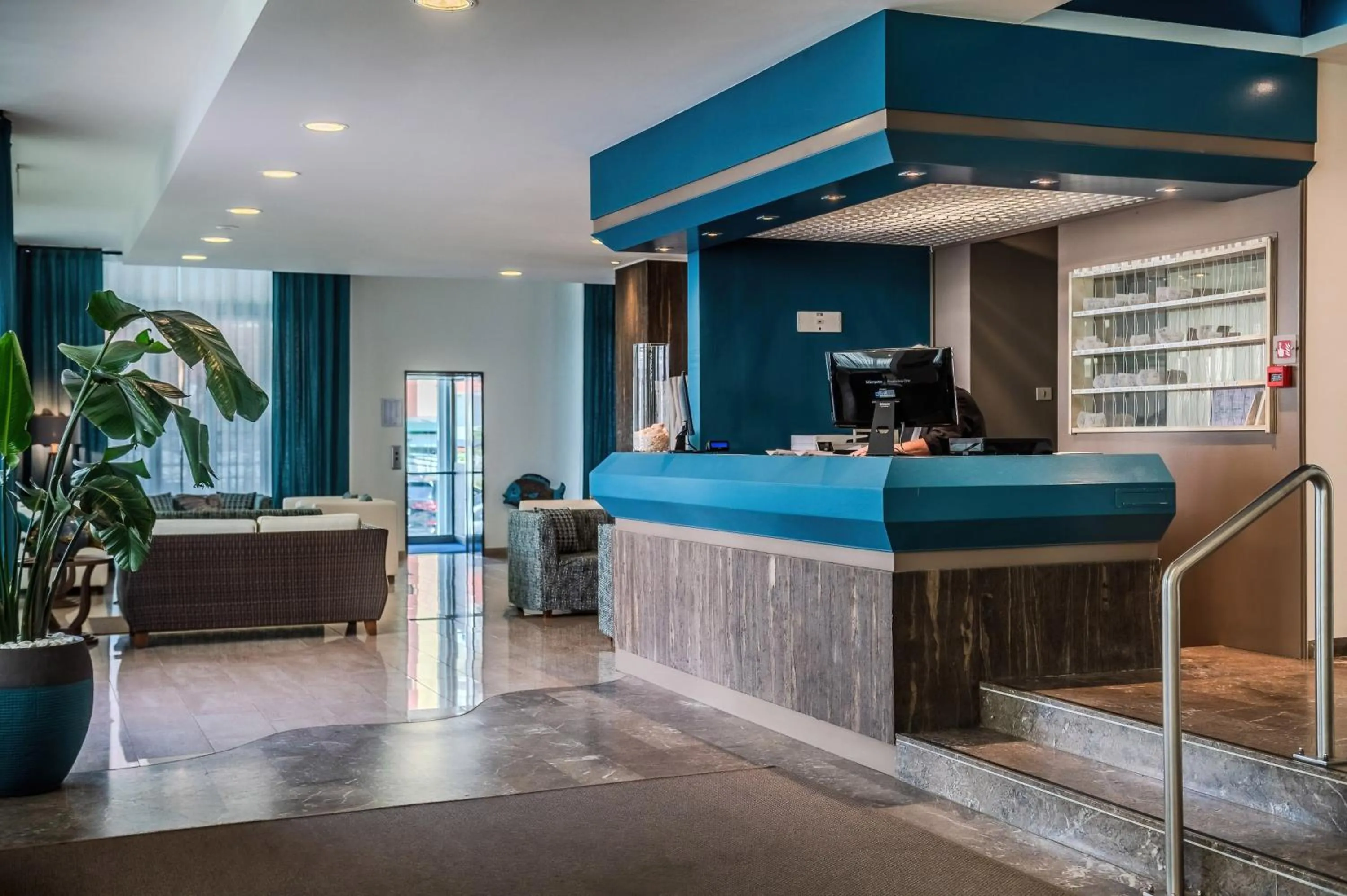 Lobby or reception in Hotel Orizzonte