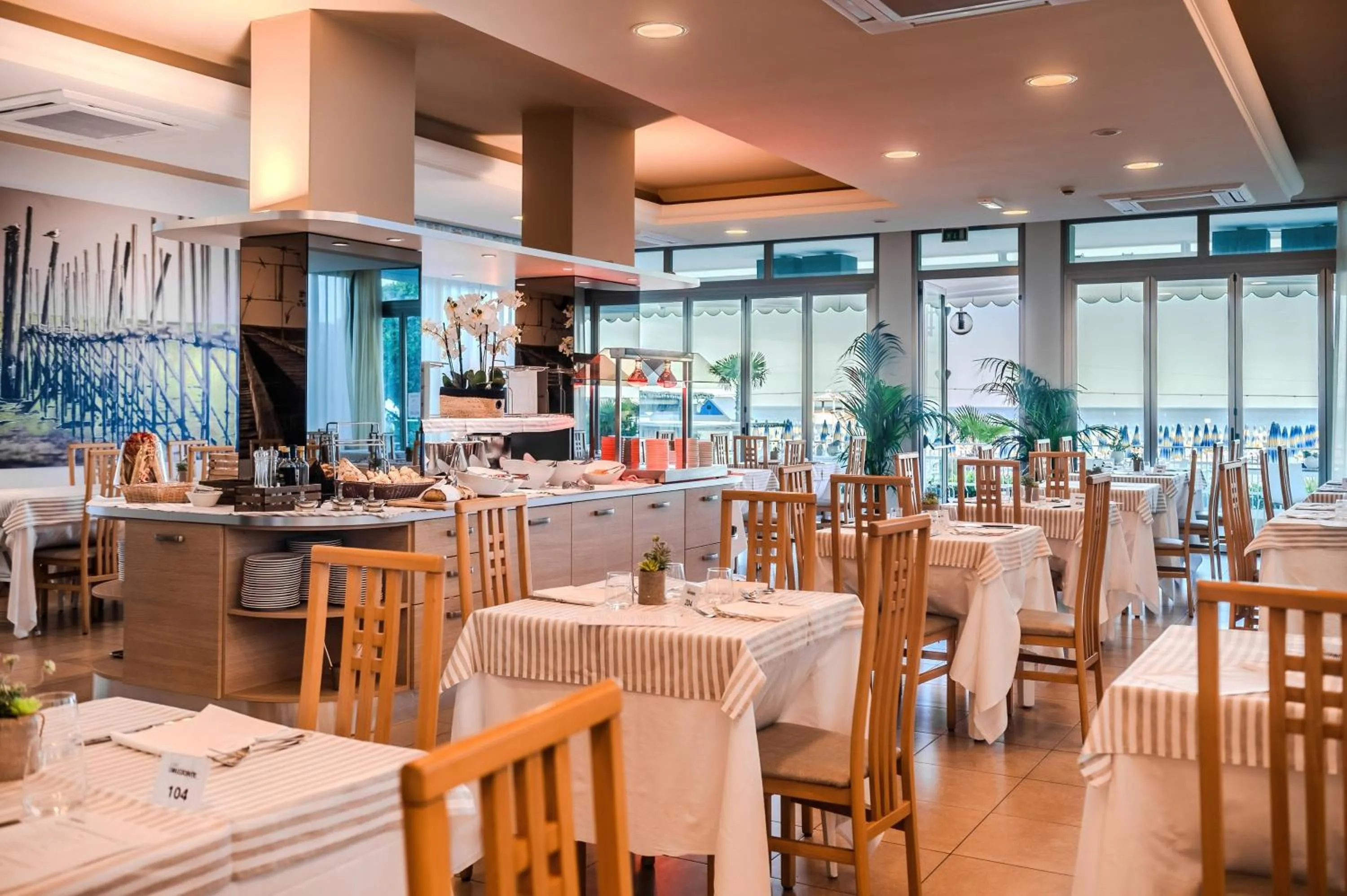 Restaurant/places to eat in Hotel Orizzonte