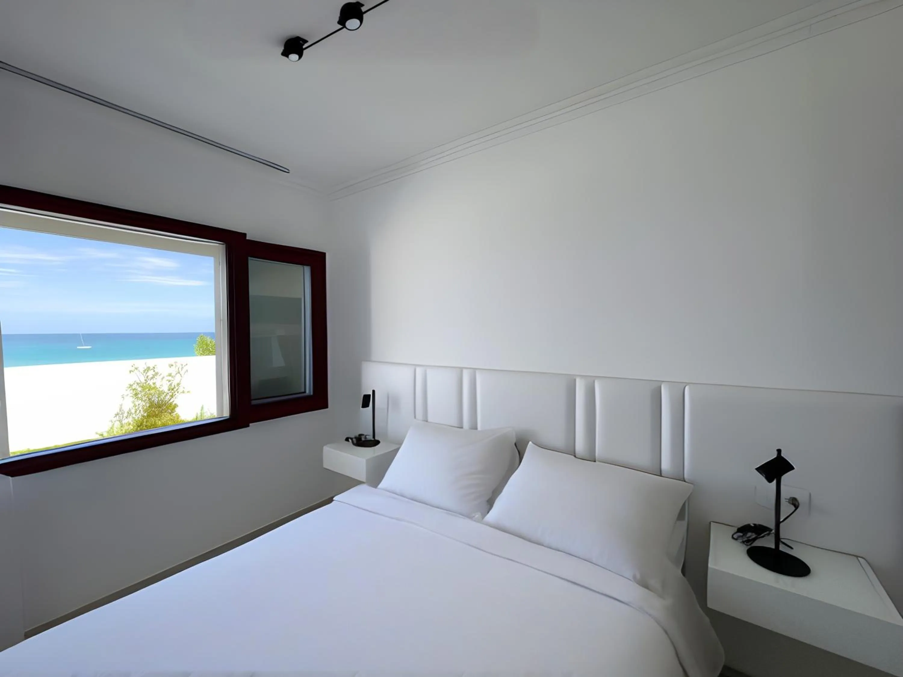 Bed in Hotel Egitarso Sul Mare